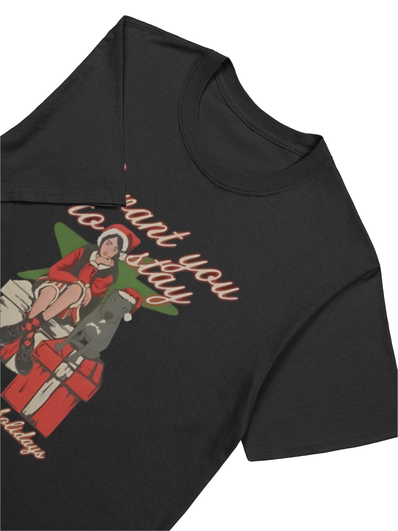 I Want You To Stay For The Holiday Billie Eilish Shirt product image (5)