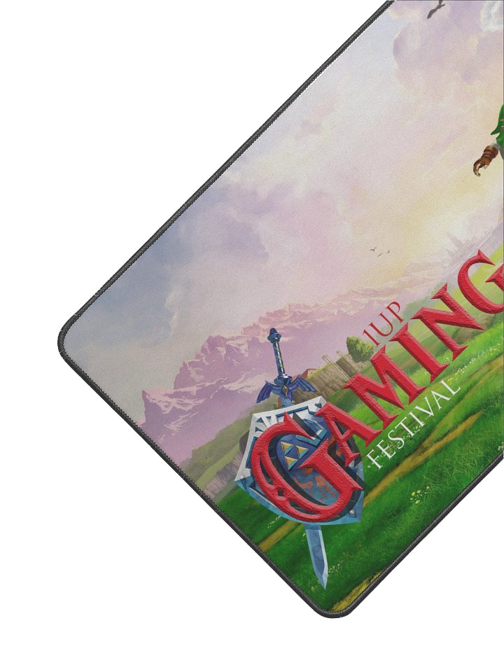 1UP Gaming Festival Zelda Desk Mat 22x12 product image (2)