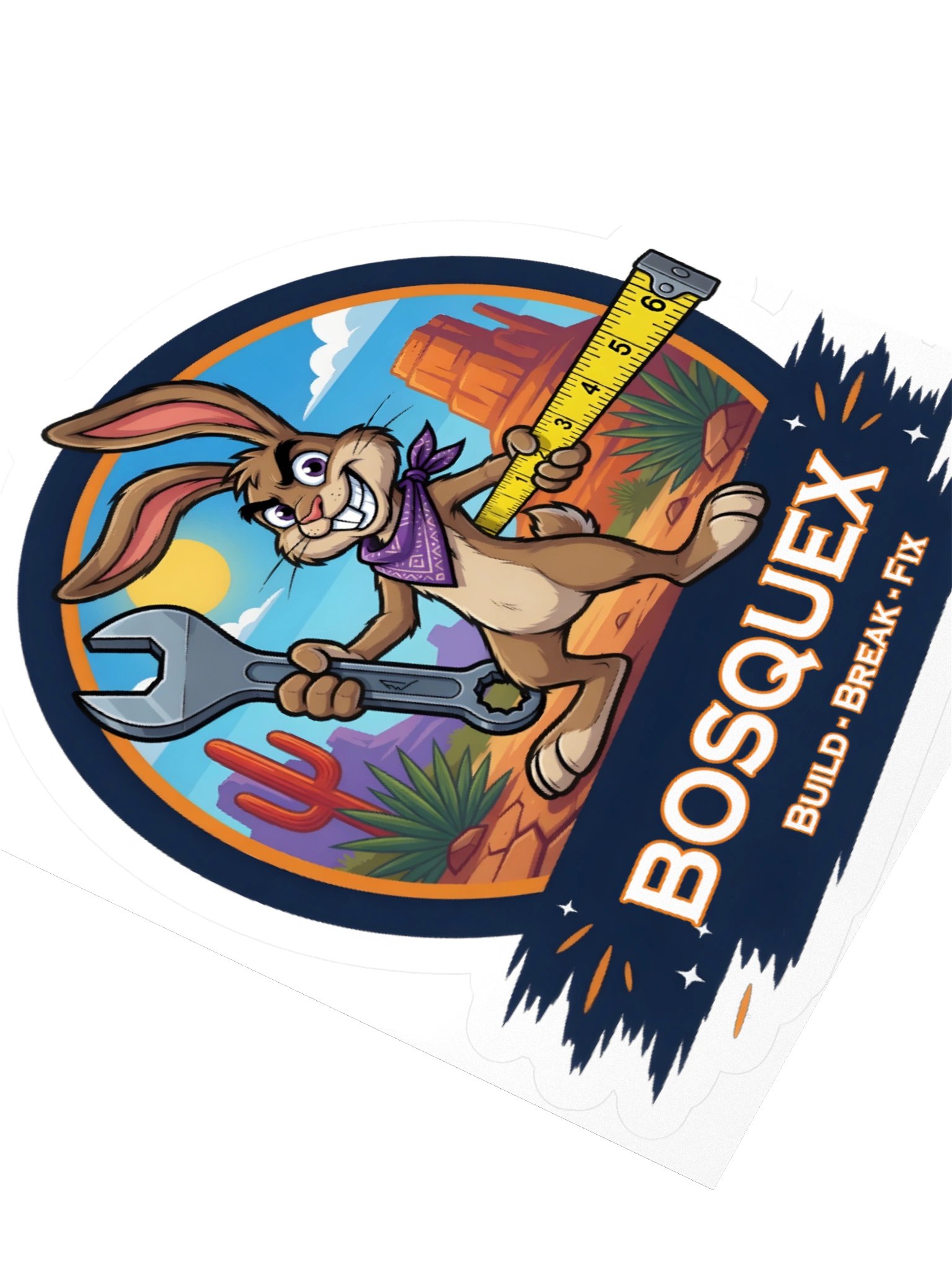 Bosquex - Logo Sticker product image (8)