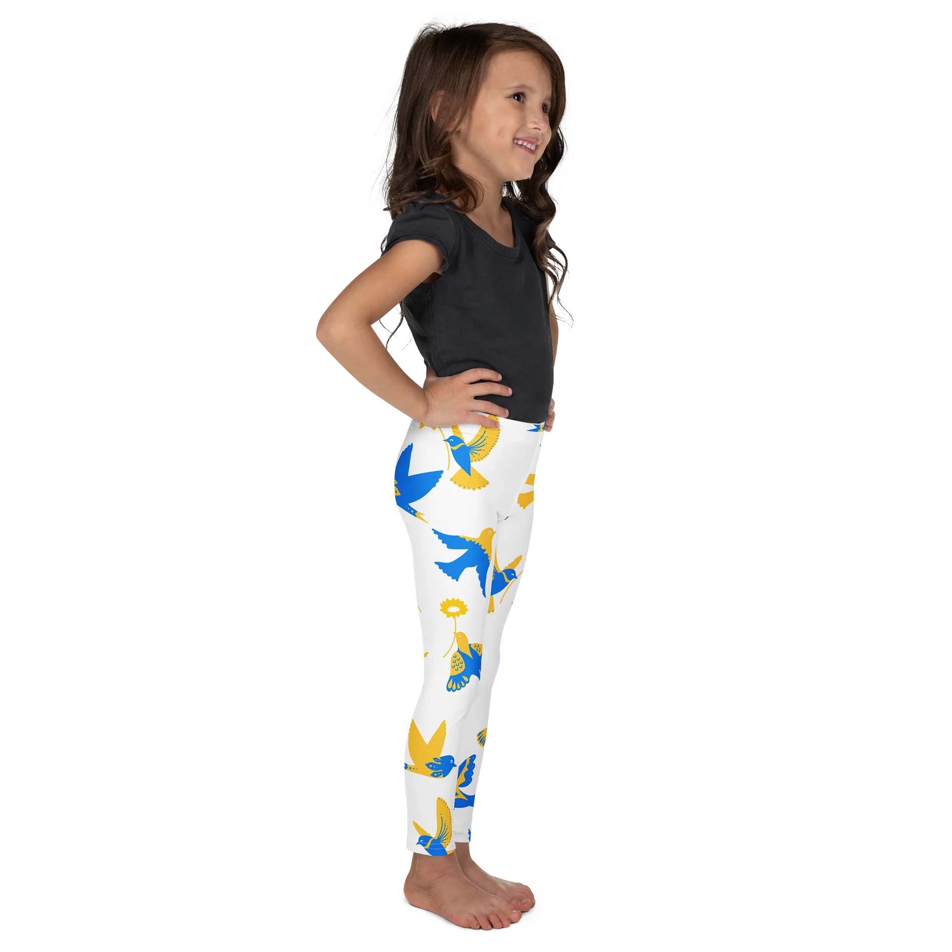 Bluebird Garden Kids Leggings product image (5)
