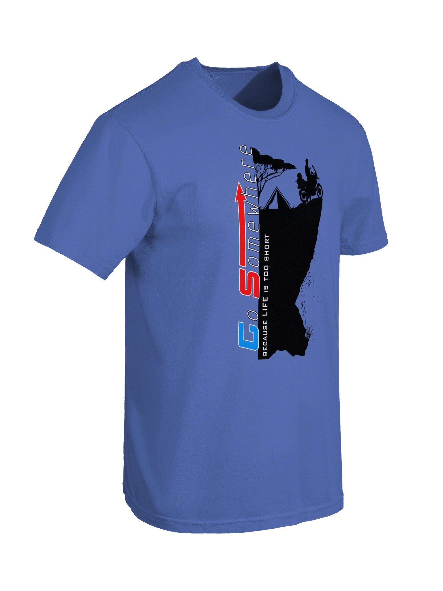 GS. Go Somewhere. Because life is too short. | MEN’S T-Shirt product image (5)