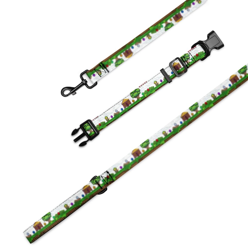 Pixel Game Leash & Collar product image (4)