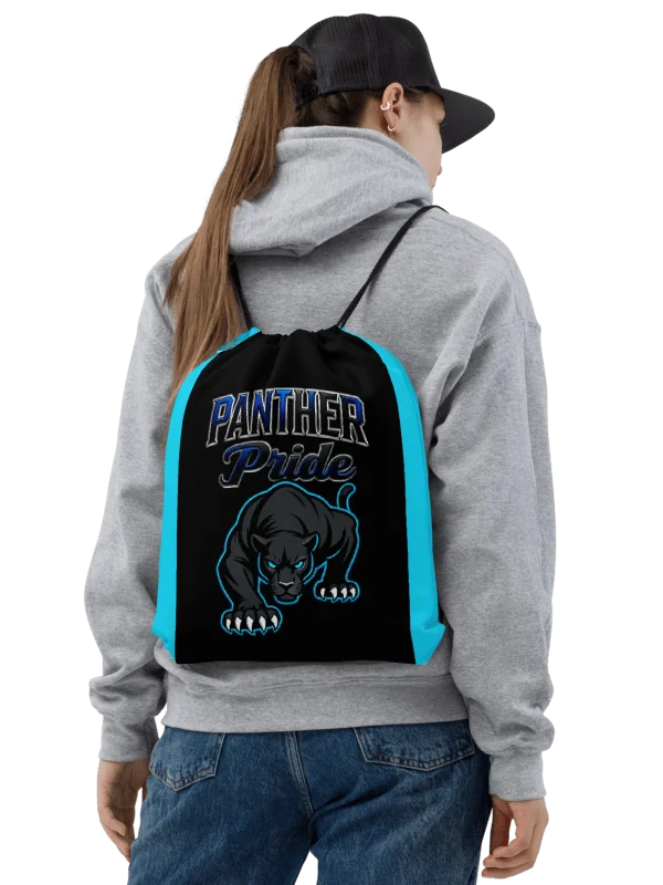 Panther Pride Drawstring Bag | Carolina | Football | Home Locker product image (2)