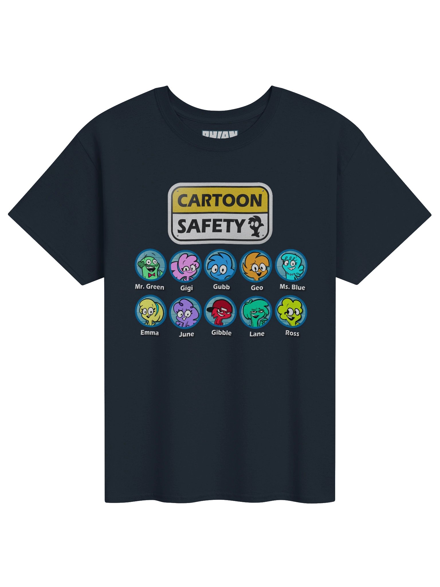 Cartoon Safety - Students and Staff T-Shirt product image (4)