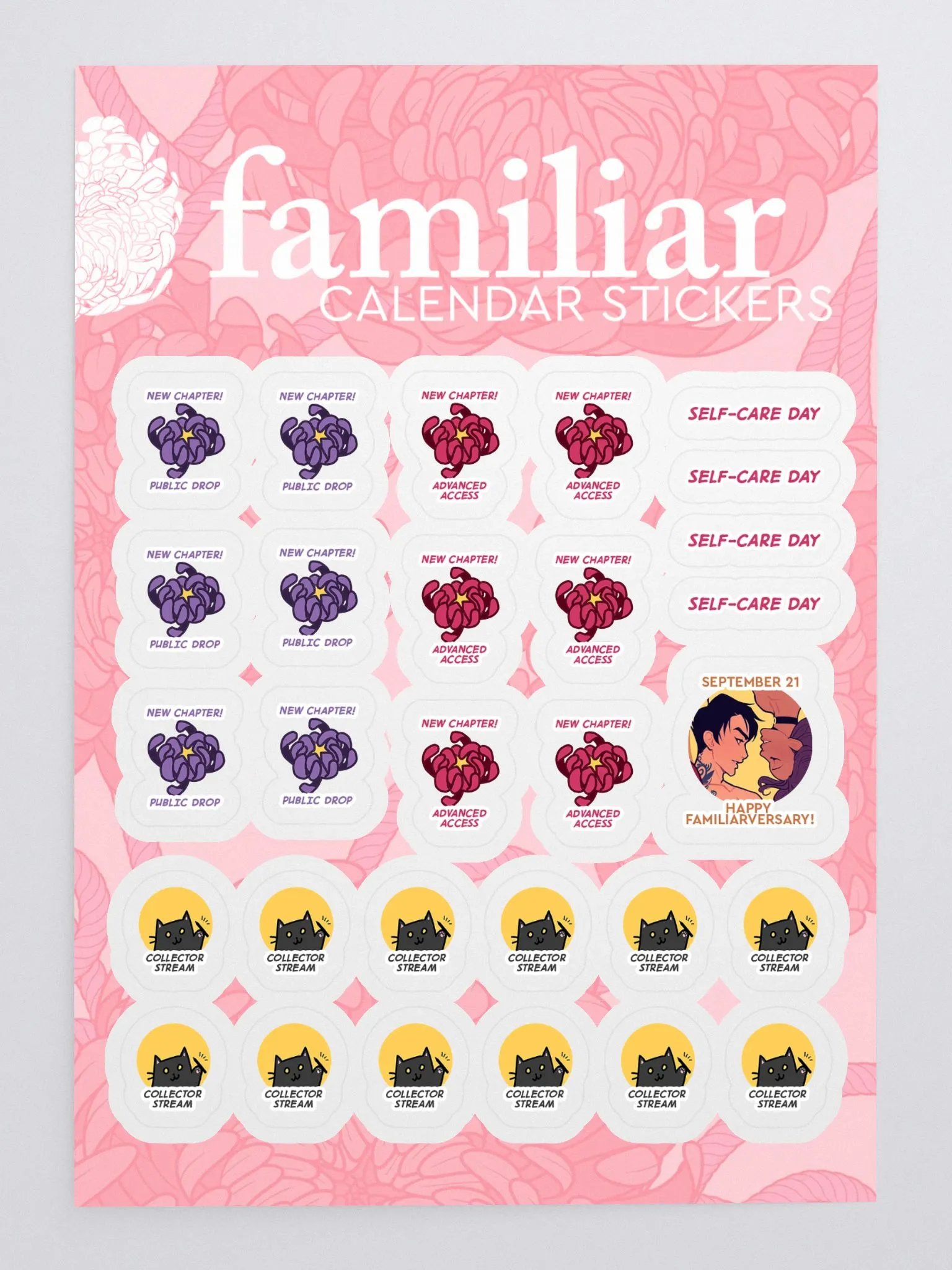 Familiar Calendar & Planner Sticker Sheet product image (3)