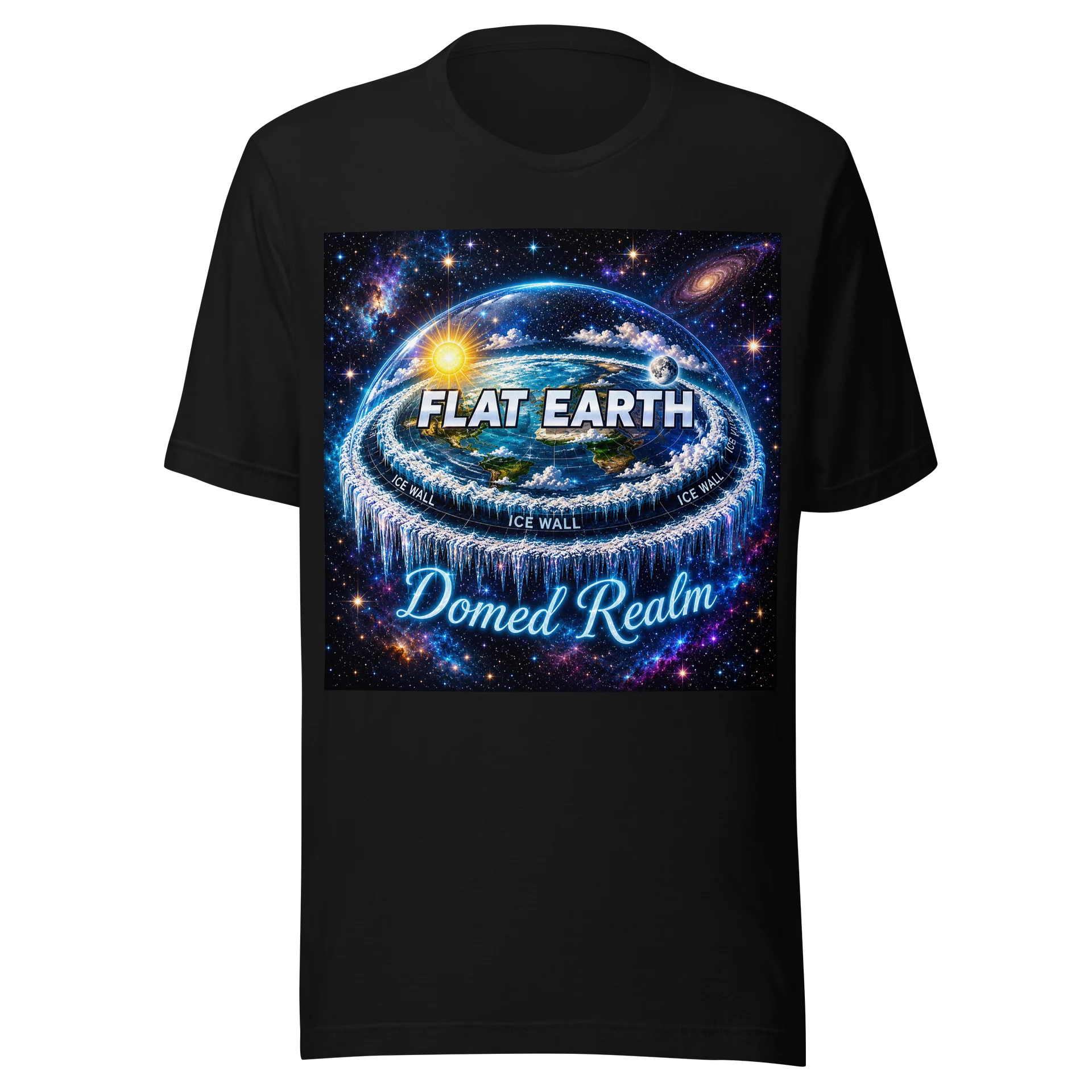Domed Realm Flat Earth T-Shirt product image (1)
