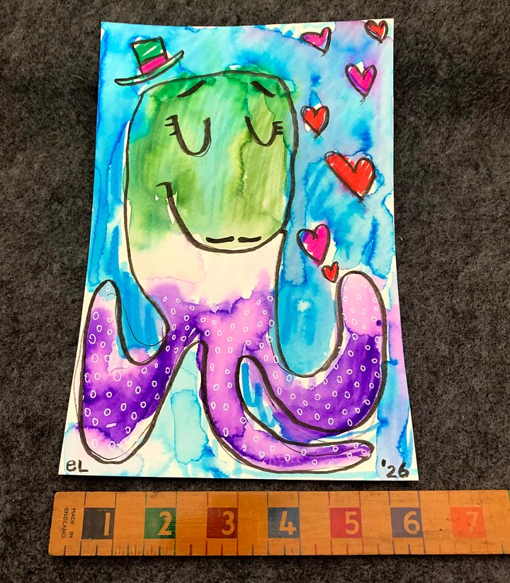 Genderqueer Triptopus Painting product image (2)