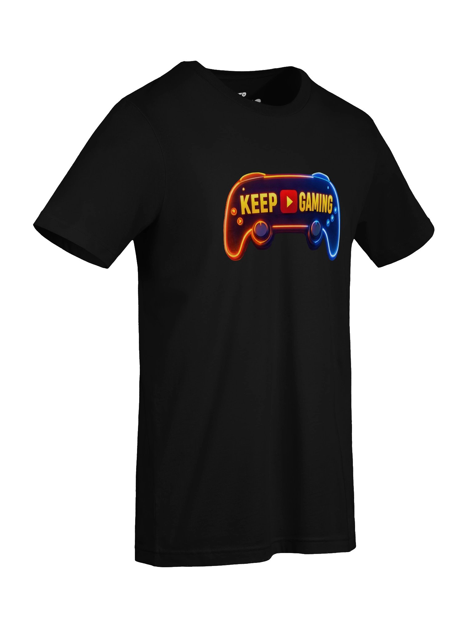 Keep Gaming Neon Controller Tee product image (7)