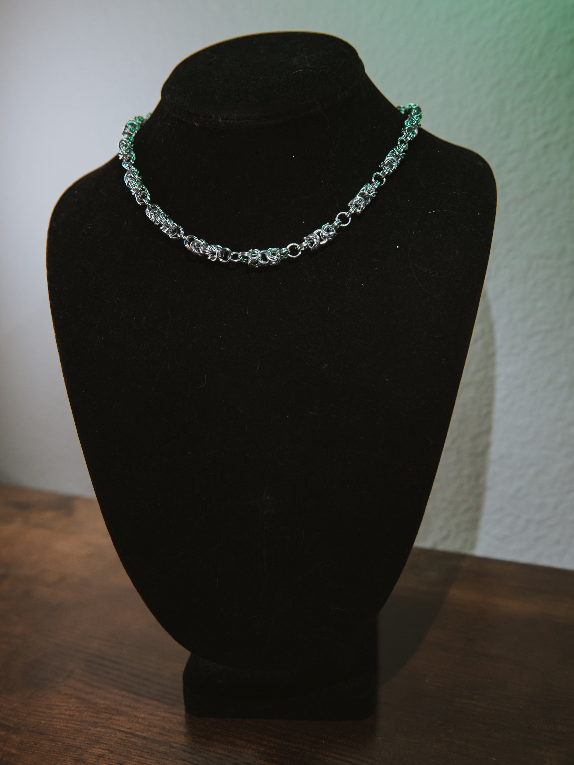 Moonlit Byzantine Chain Necklace product image (4)
