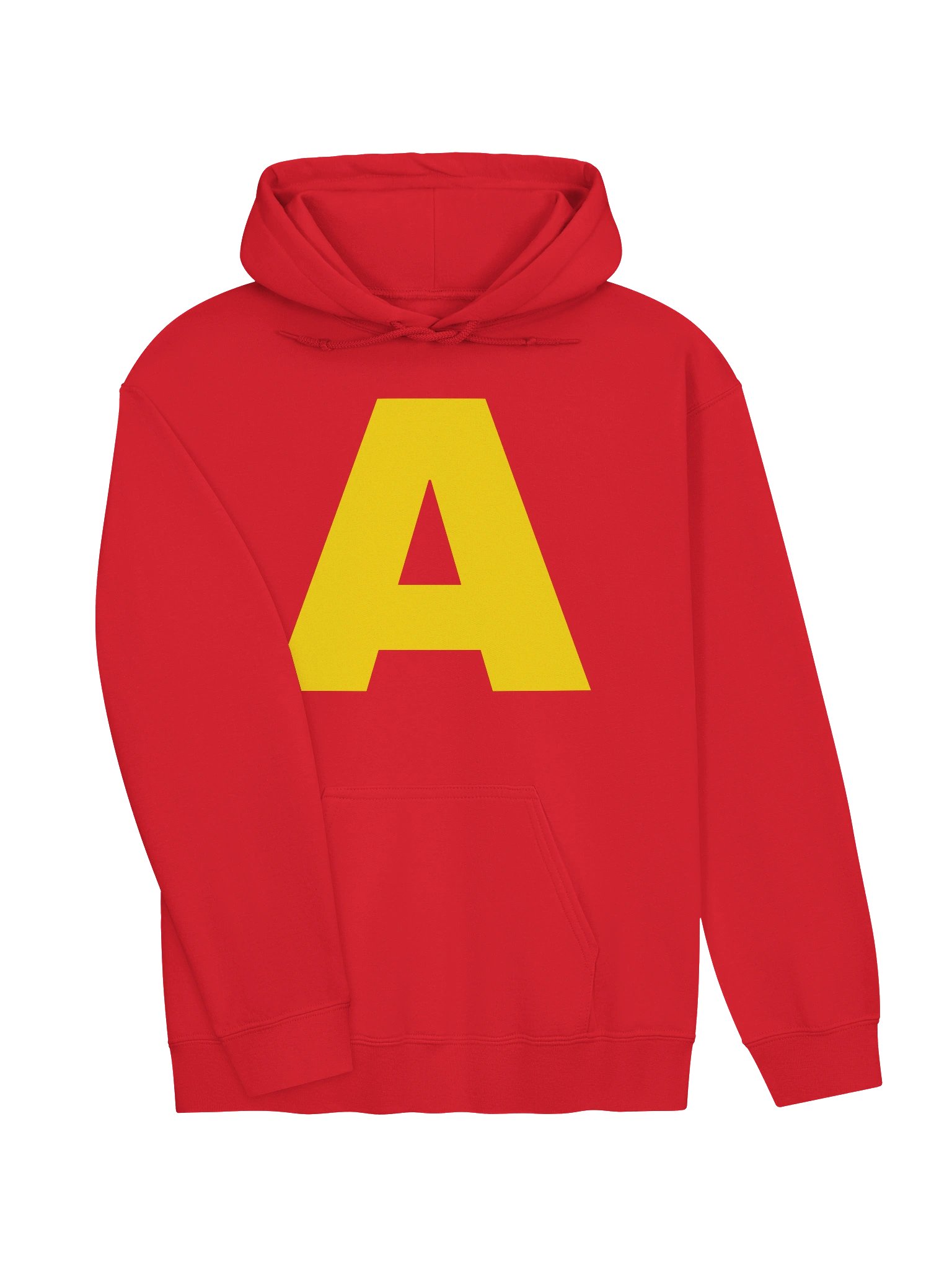 Funny The Chipmunks Hoodie | Chipmunks Halloween Thanksgiving Costume Tee, Letter A Red product image (2)
