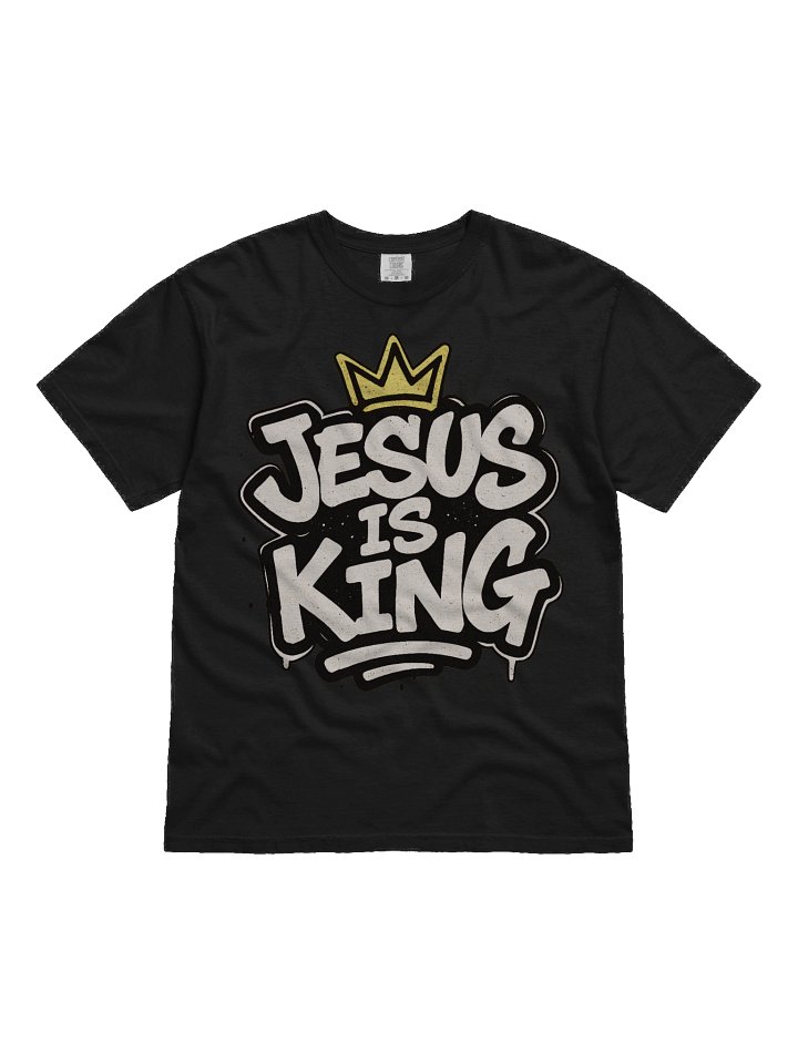 JESUS IS KING | Comfort Colors Heavyweight Tee product image (6)