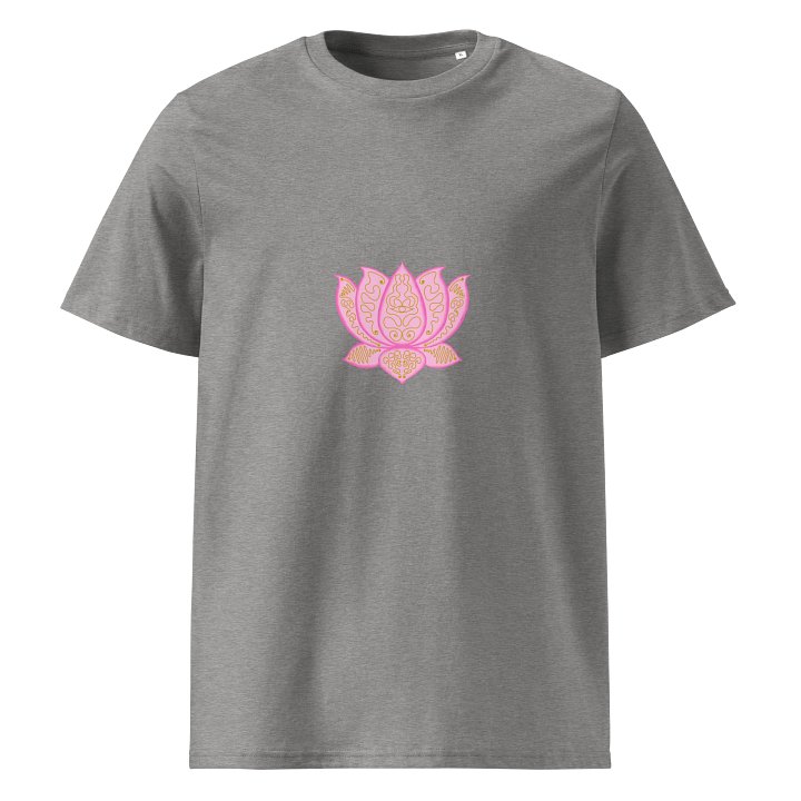 Golden Lotus Unisex Organic T-Shirt product image (1)