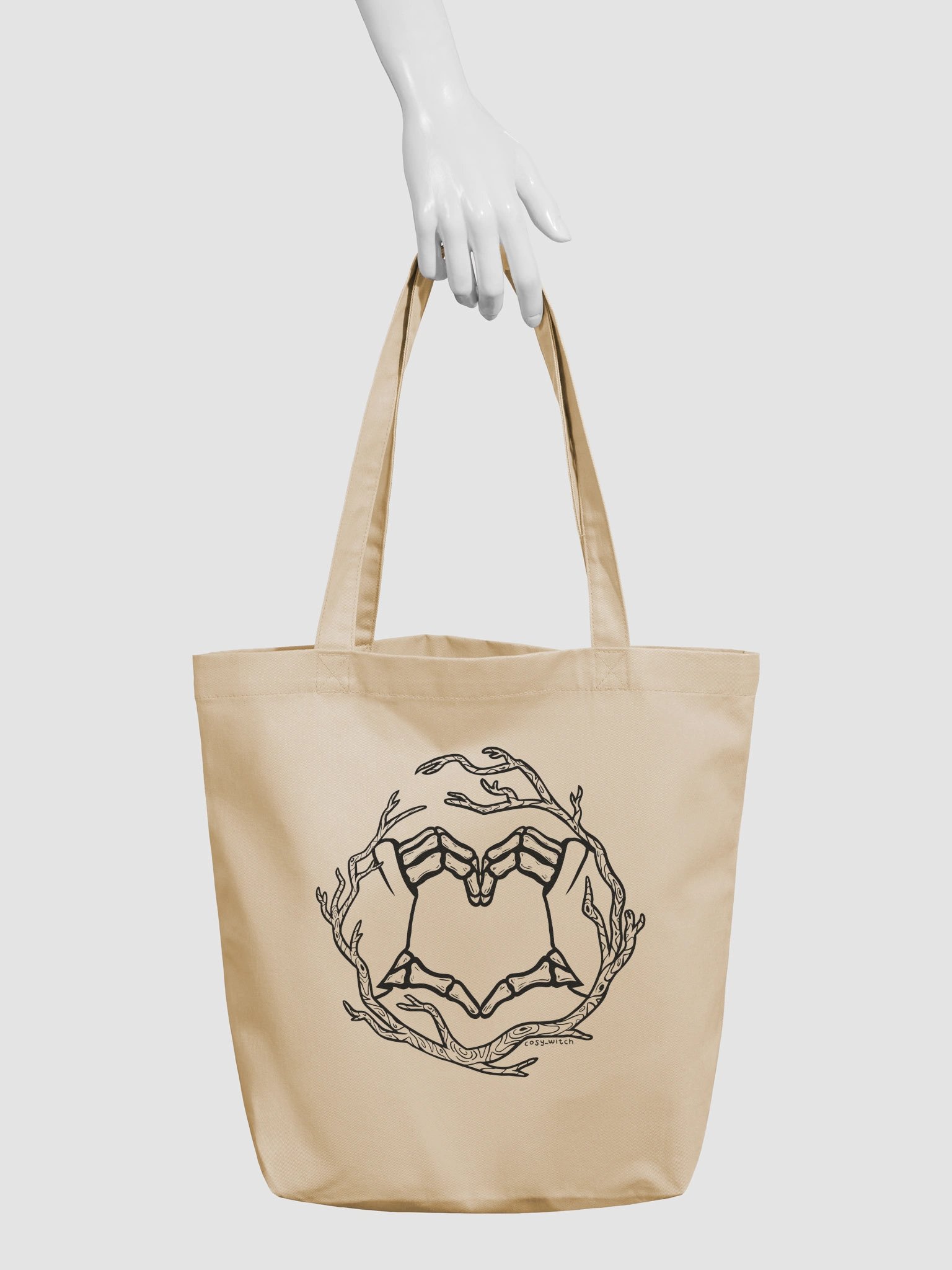 Coven Love Eco Cotton Tote Bag - Natural product image (3)