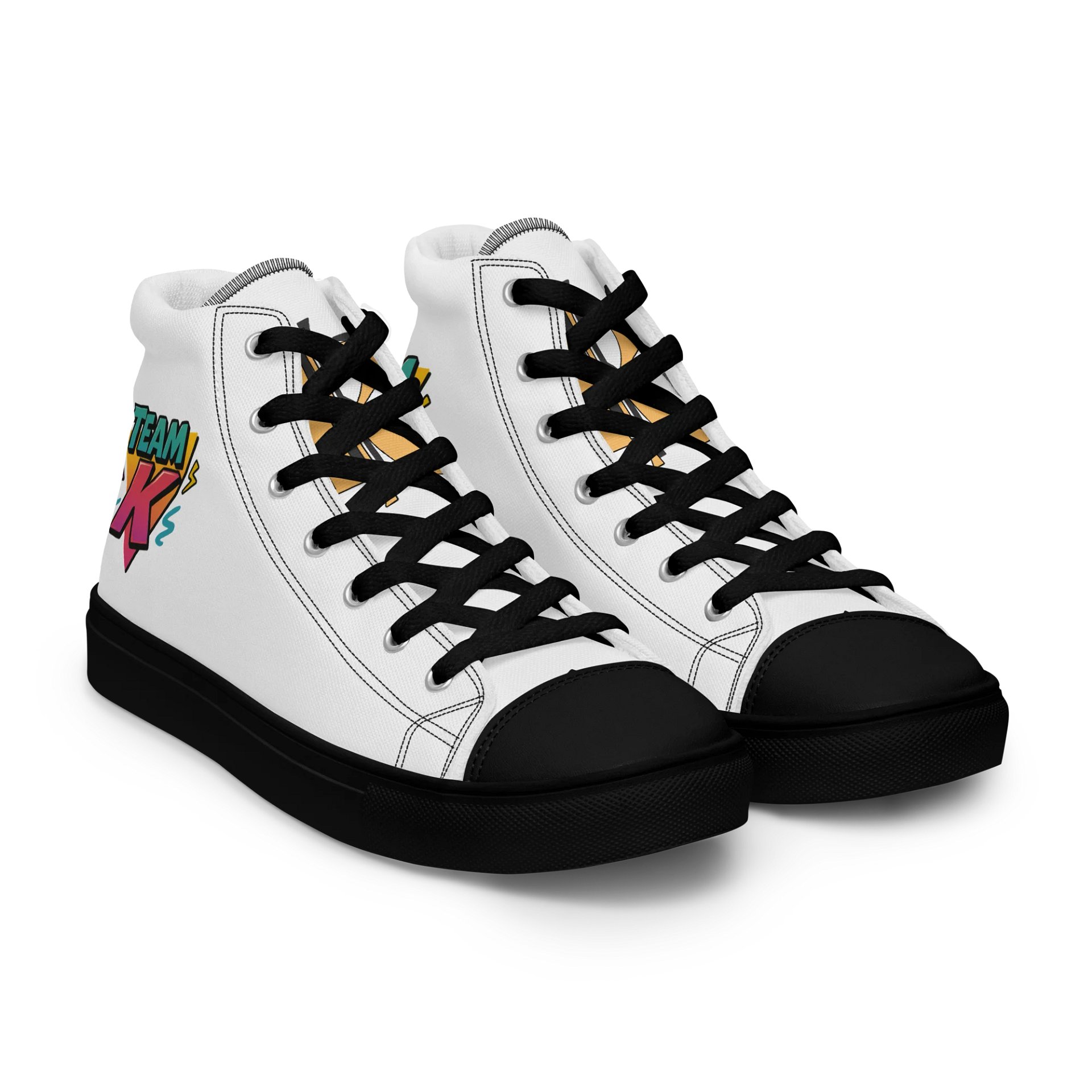 Team K 1990's Women's High Top Canvas Shoes product image (11)