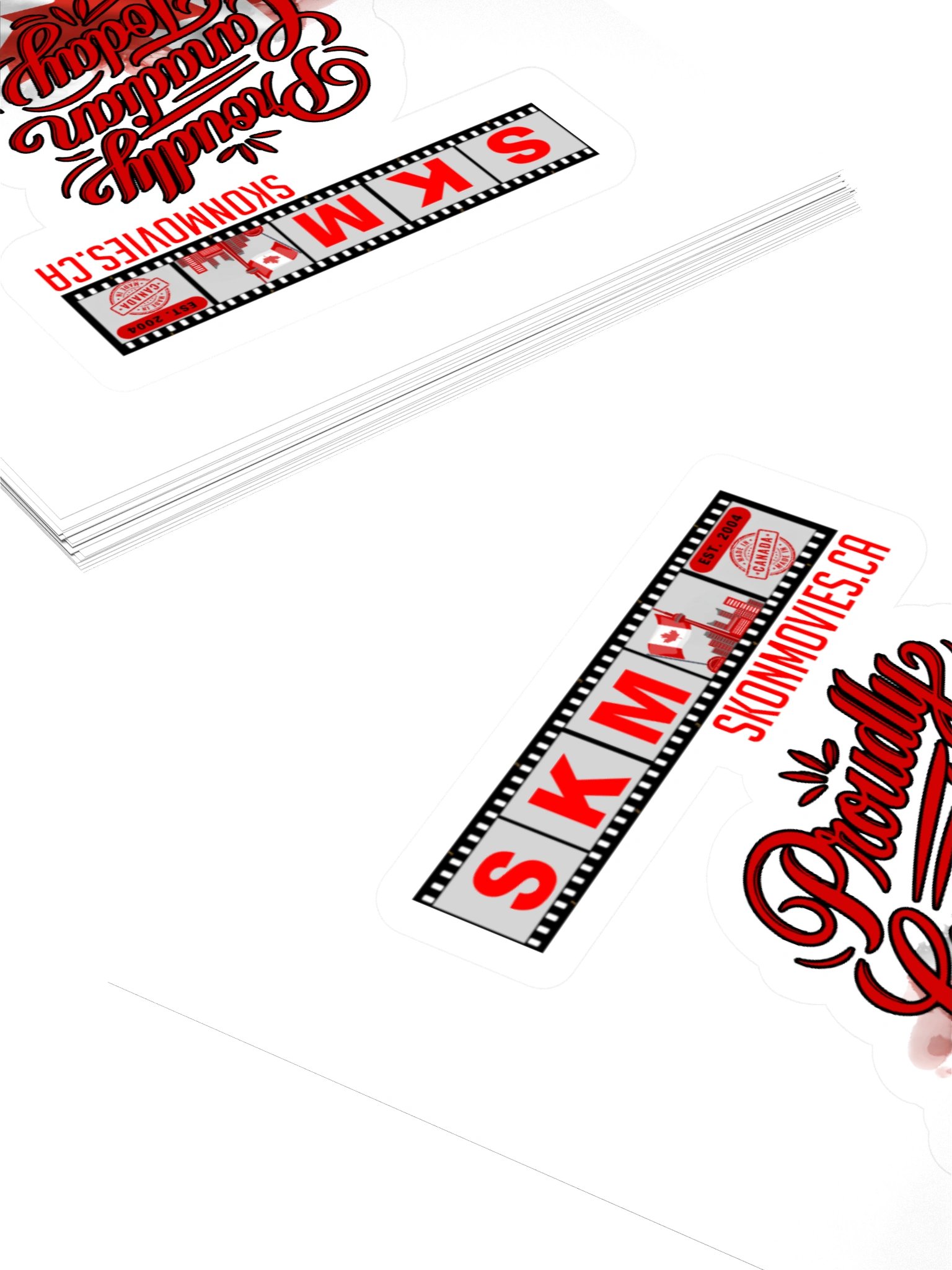 Proudly Canadian Today Stickers product image (11)