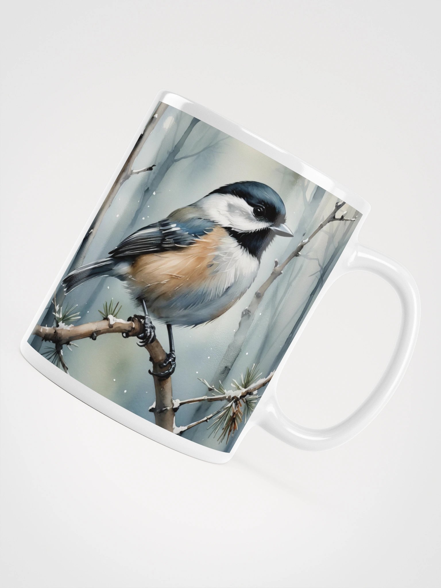 Black-Capped Chickadee Mug product image (6)