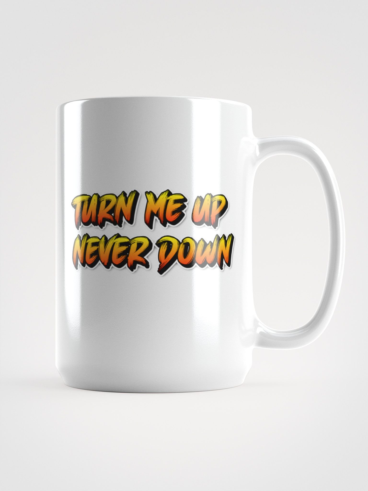 turn me up coffee cup product image (1)