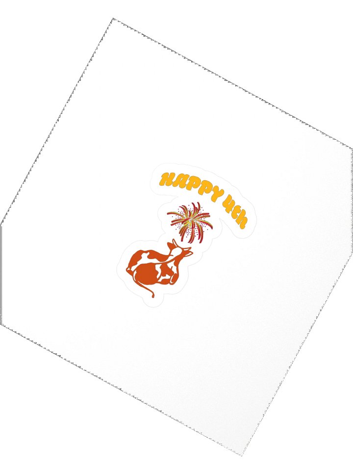 Happy 4th - Sticker product image (2)