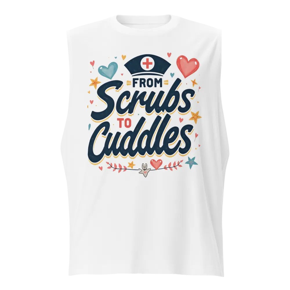 from Scrubs to Cuddles Muscle Tank product image (5)