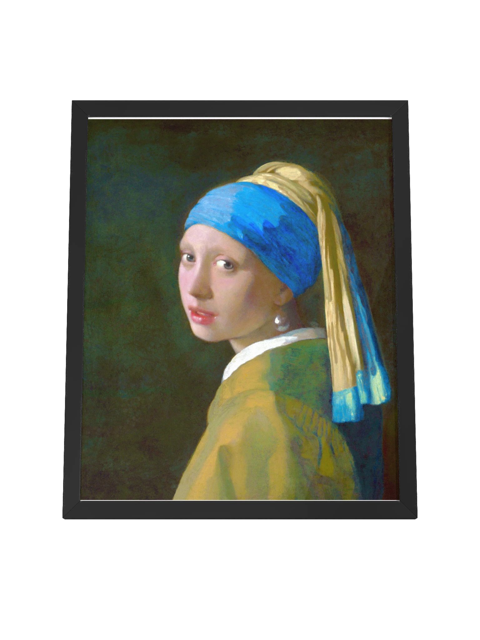 Girl with a Pearl Earring — Large Framed Matte Poster product image (8)