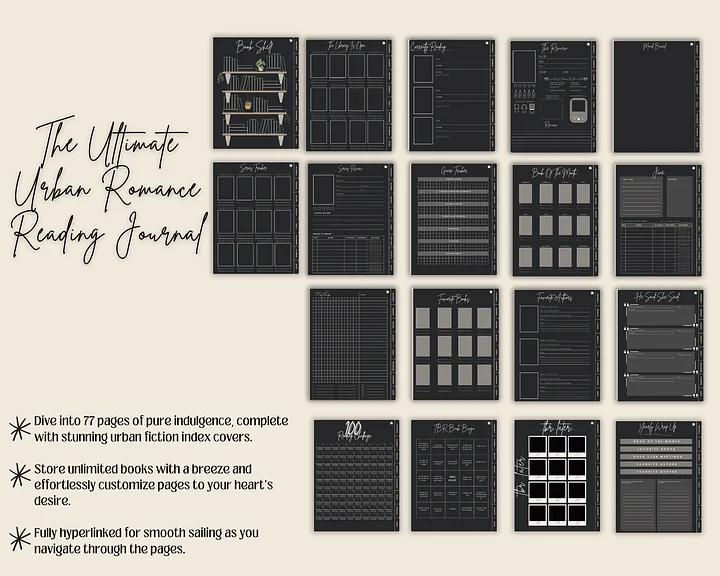 The Ultimate Urban Fiction Reading Planner product image (2)