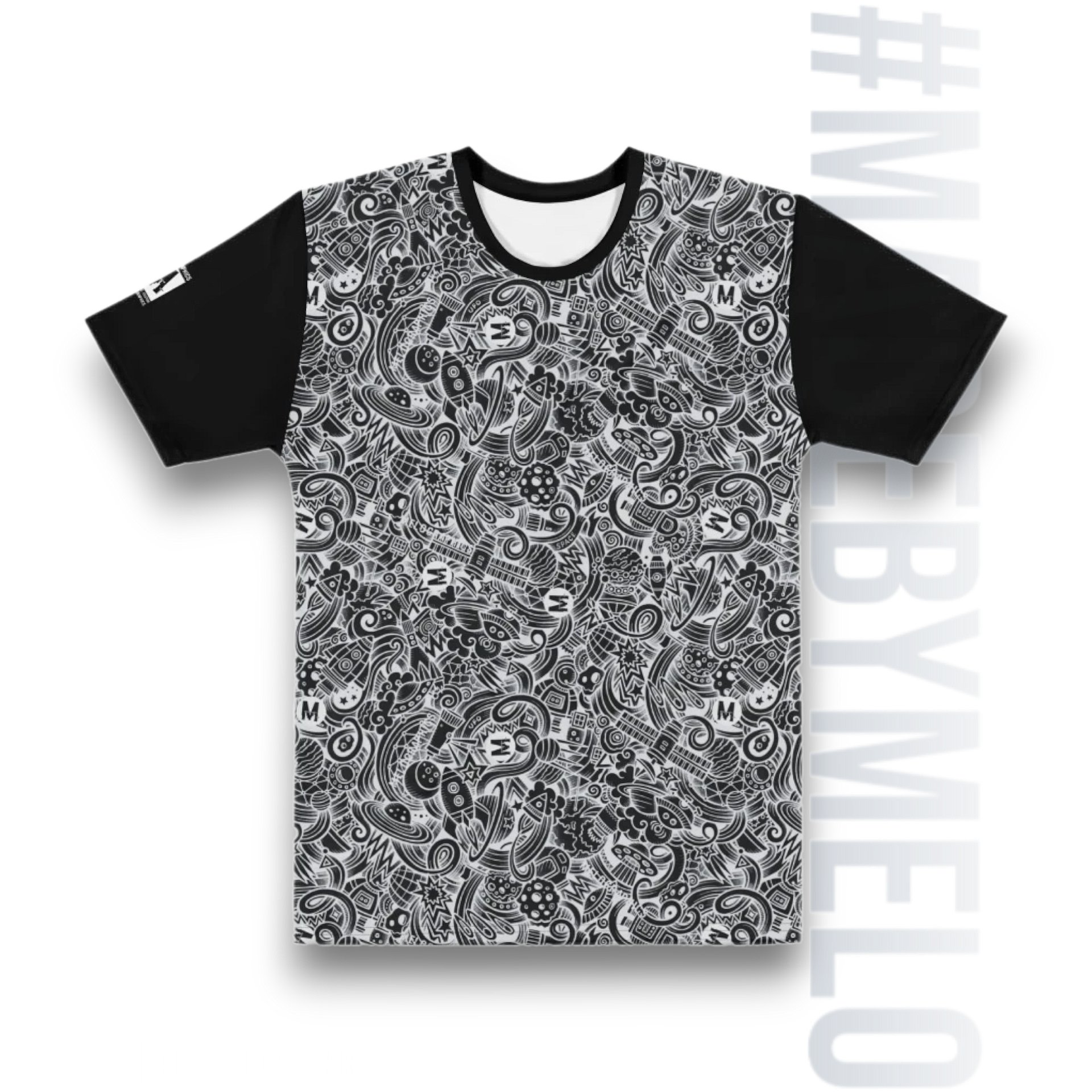 Dark Space Scribble - Ultimate T-Shirt | #MadeByMELO product image (3)