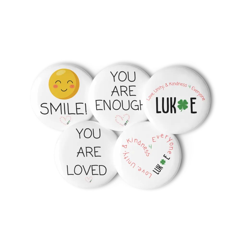 Kindness 4 Everyone Pin Button Set product image (11)