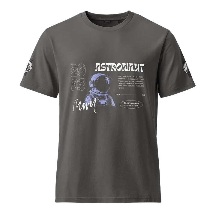 Back-to-School Astronaut Graphic T-Shirt product image (1)