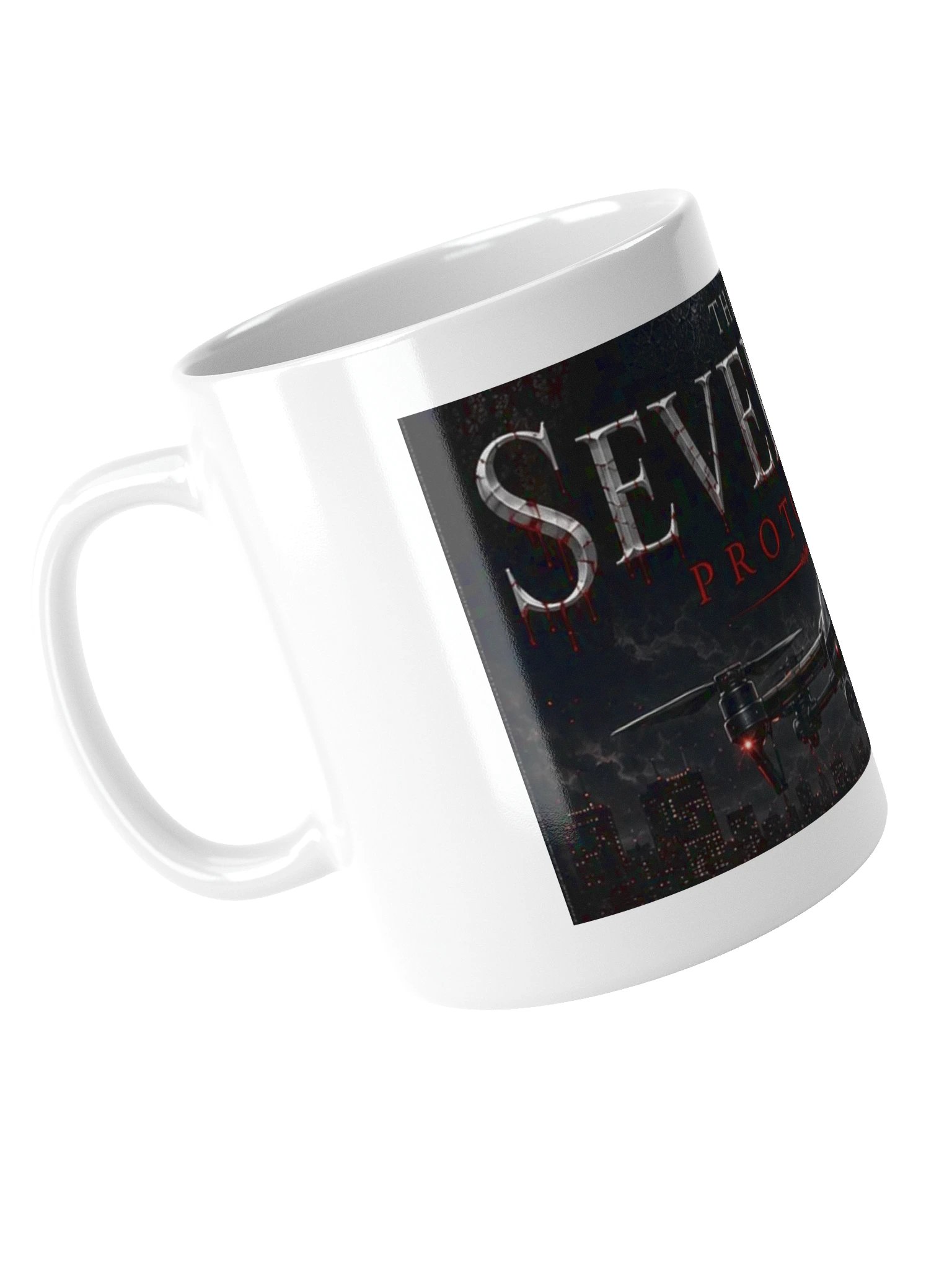The Severine Protocol — White Glossy Mug product image (5)