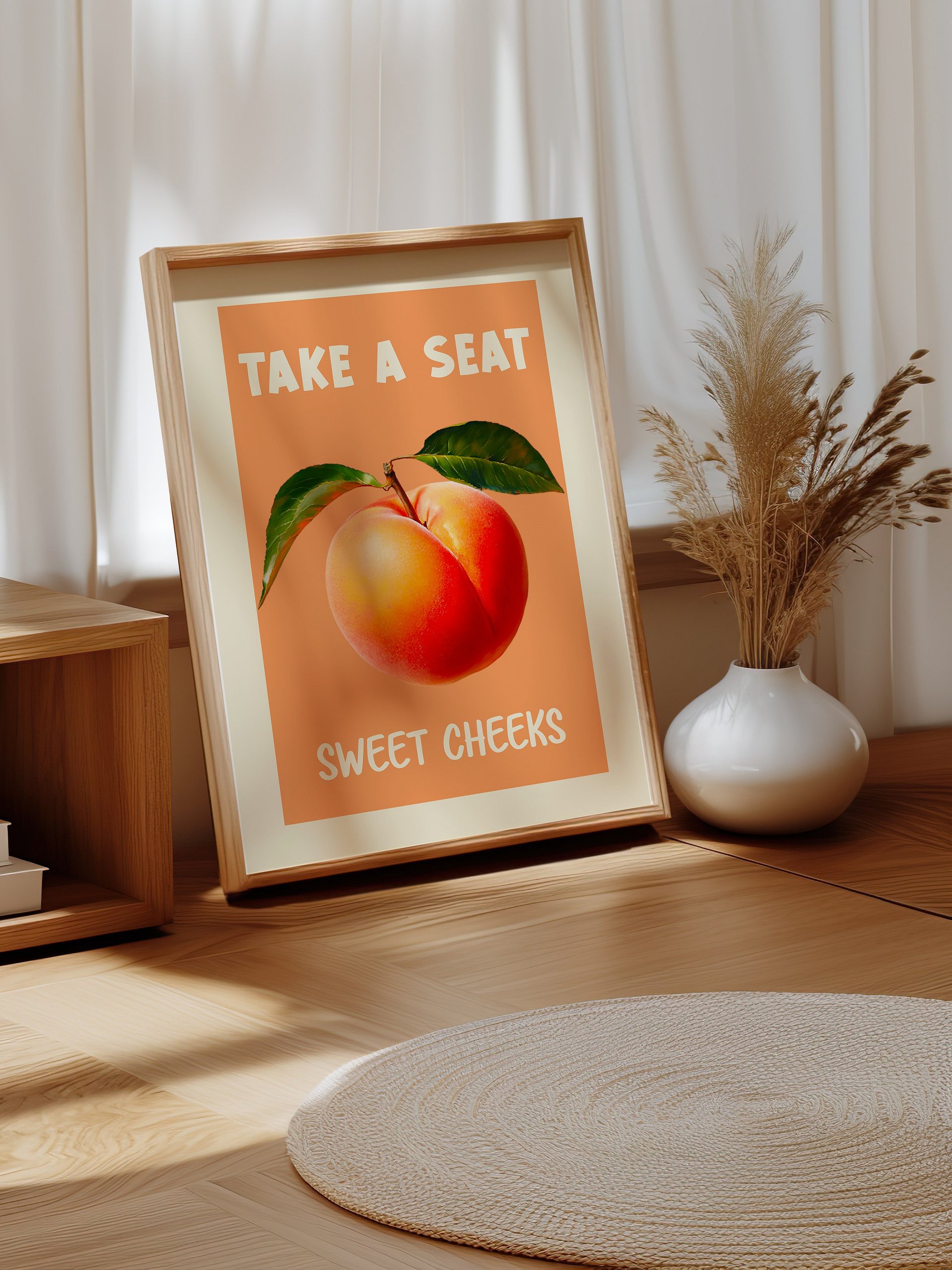 Nice Bum Poster Funny Bathroom Wall Art product image (4)