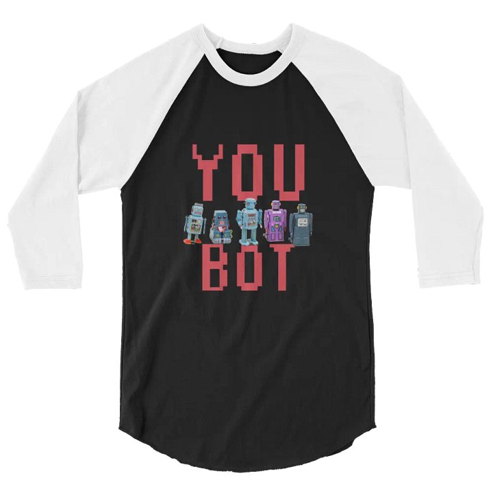 You Bot Raglan Tee product image (2)