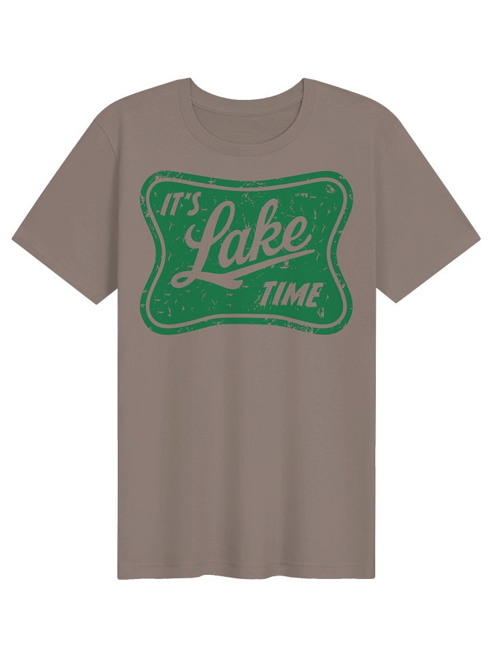 It’s Lake Time Retro Badge Tee product image (1)