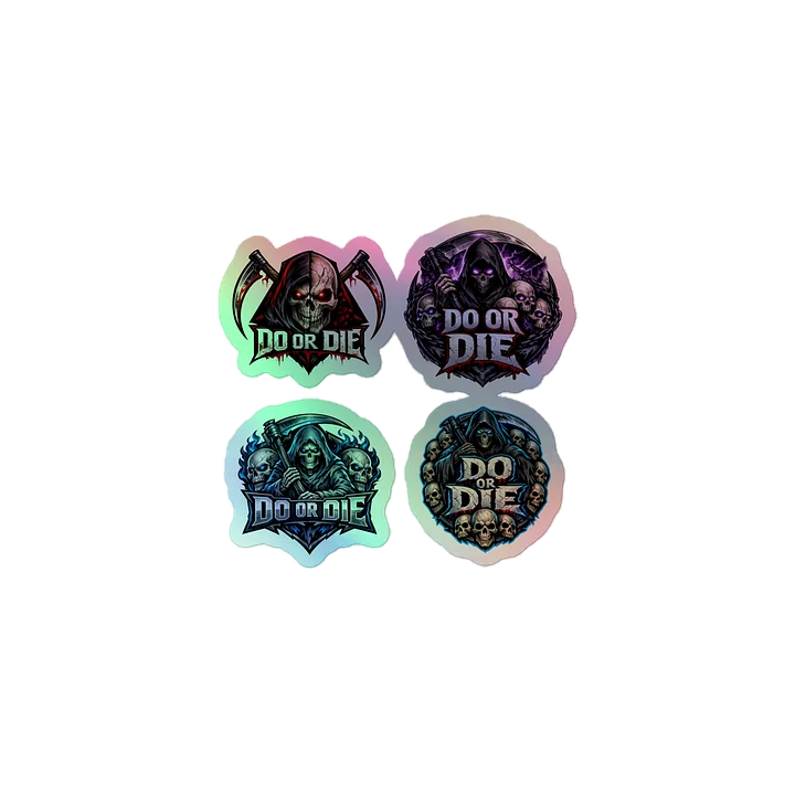 Multi Grim Reaper Holographic Sticker Set product image (1)