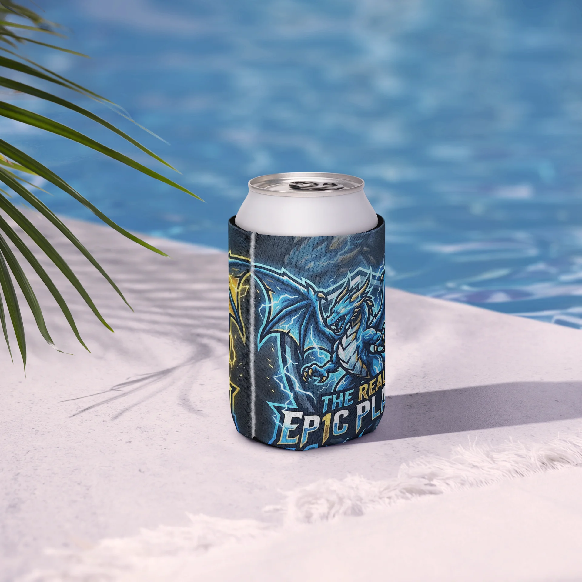 The Real Ep1c Plays “Thunder Dragon” Can Koozie product image (7)