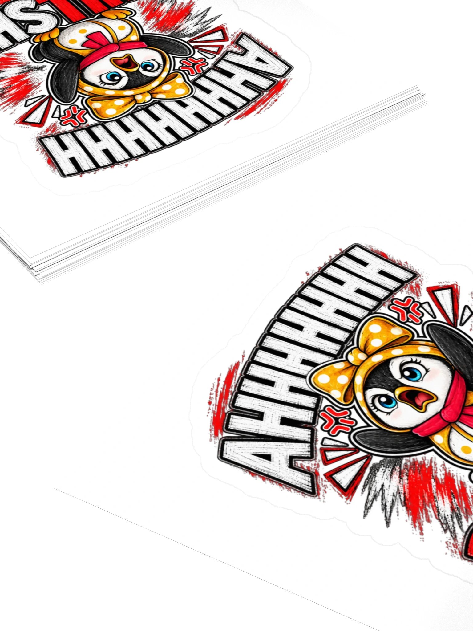 AHHHHHH Bullshit Lulu Sticker product image (4)