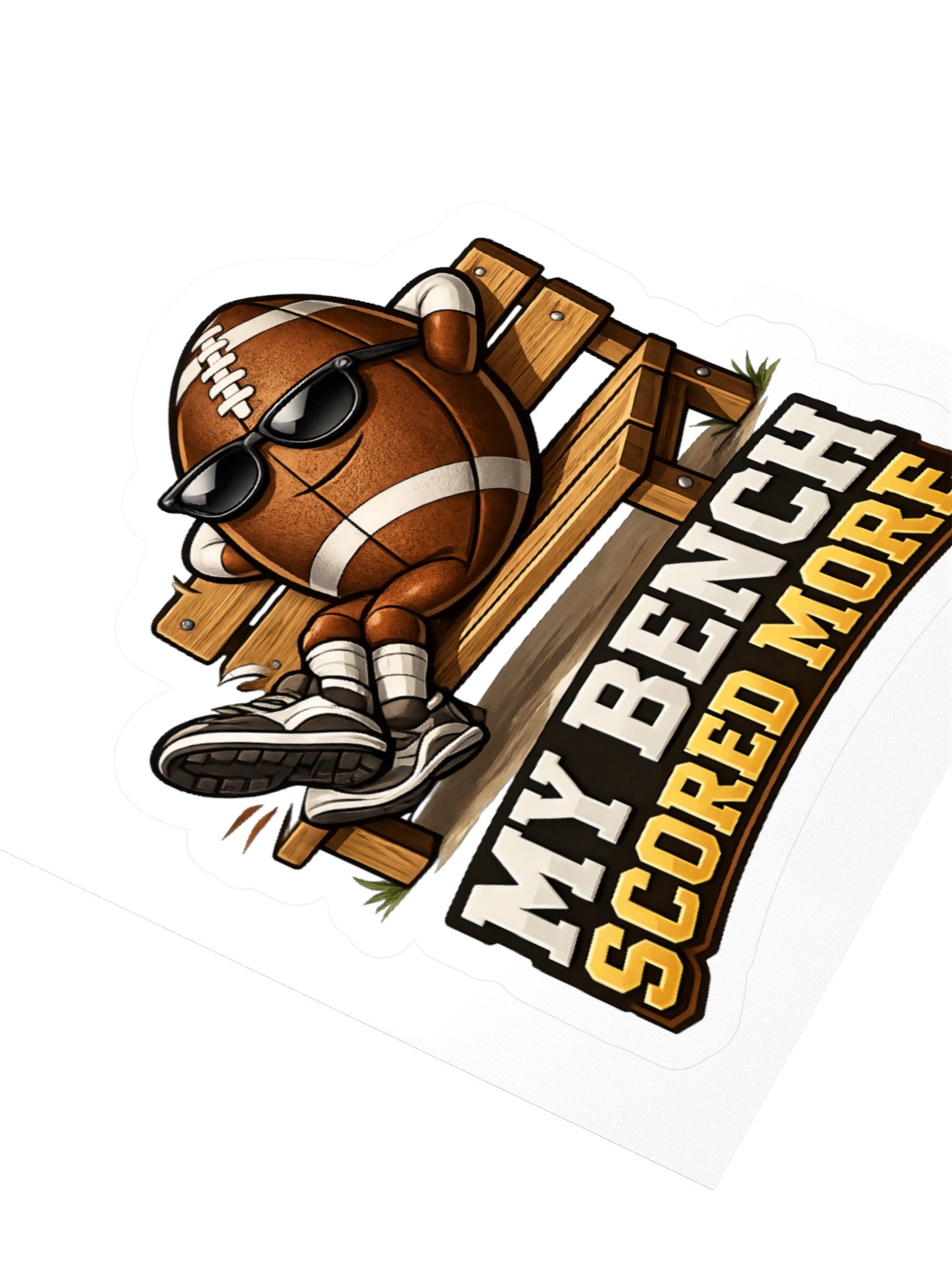 My Bench Scored More Sticker product image (3)