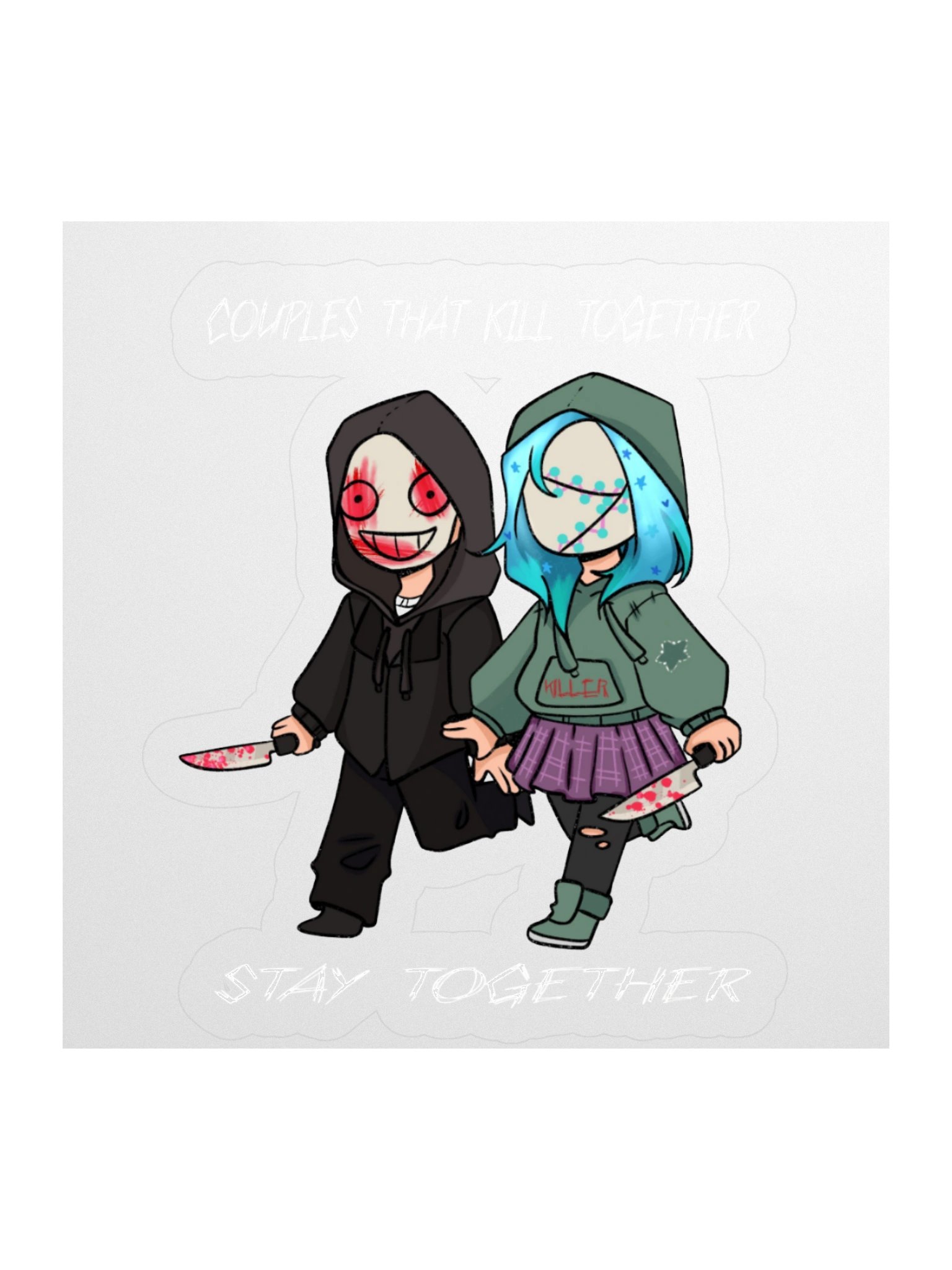 Killer Couples Sticker product image (2)