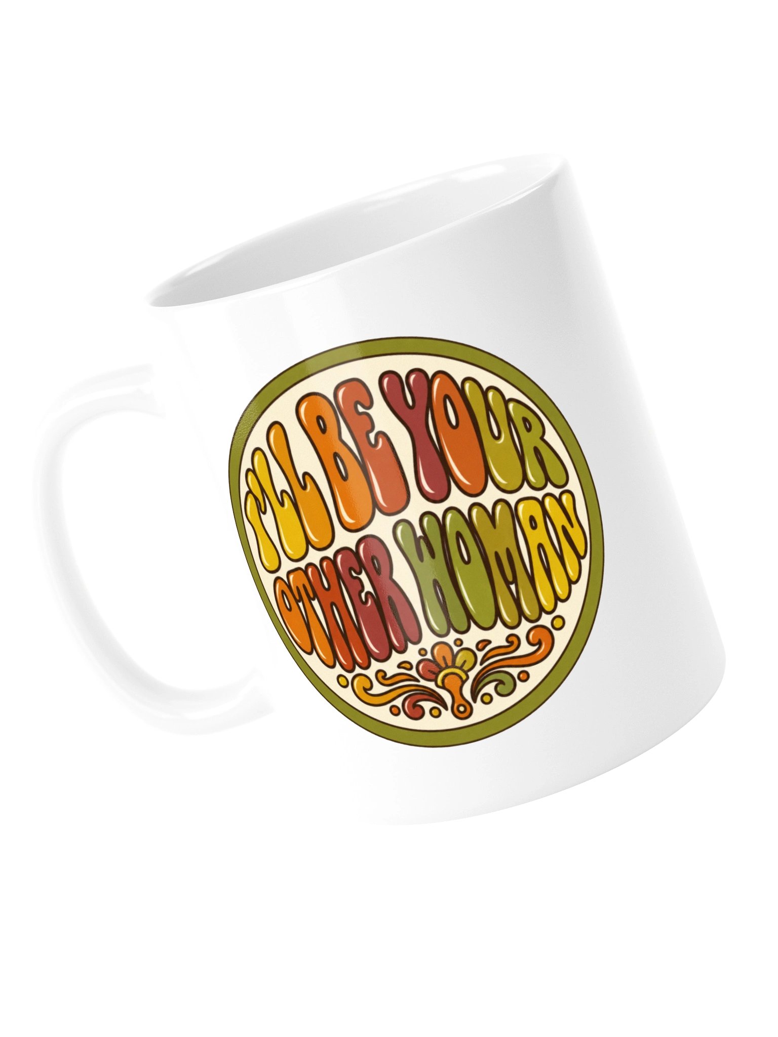 I’ll Be Your Other Woman - Retro Badge Mug product image (13)