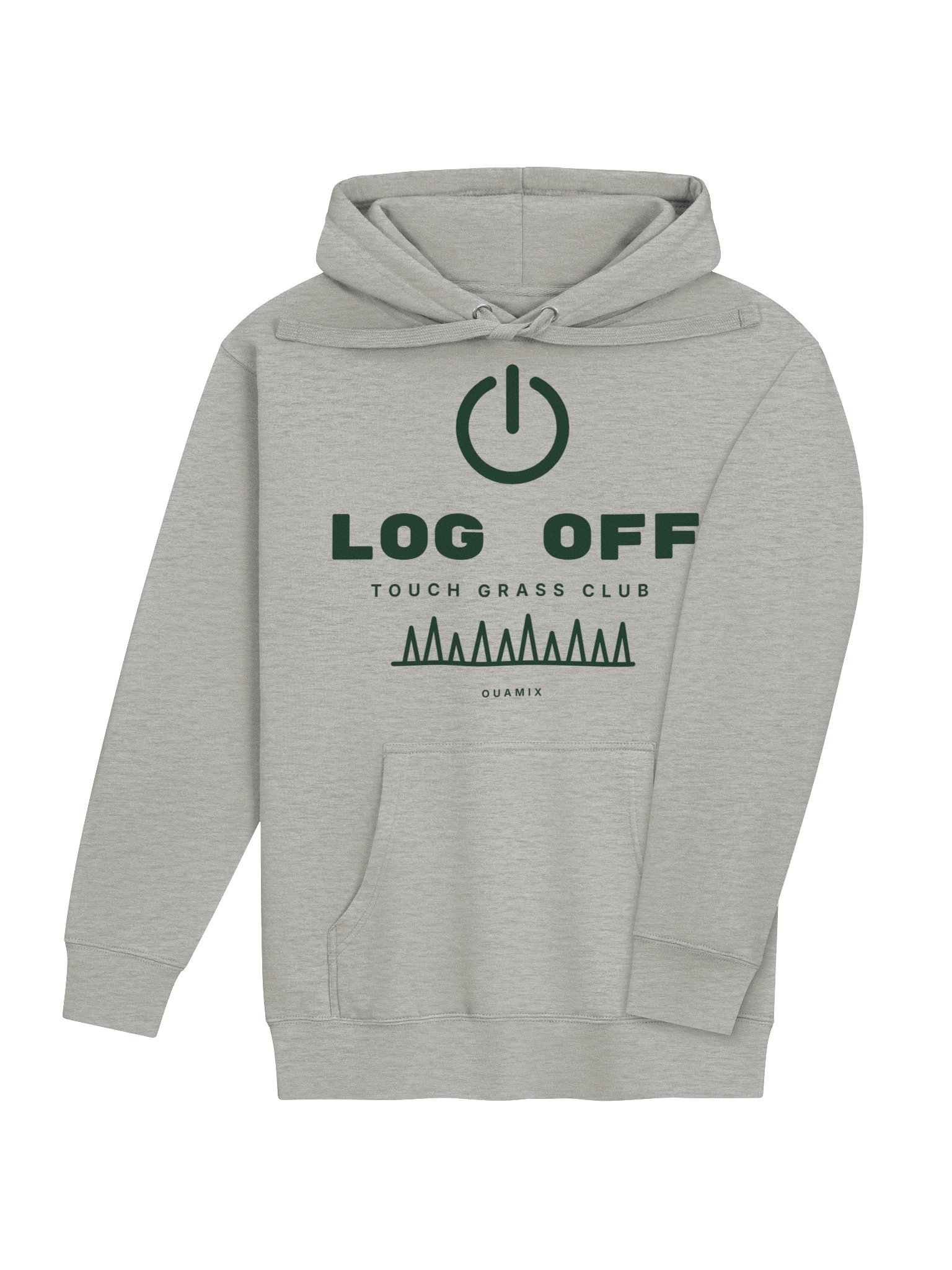 Log Off Touch Grass Club Hoodie product image (44)