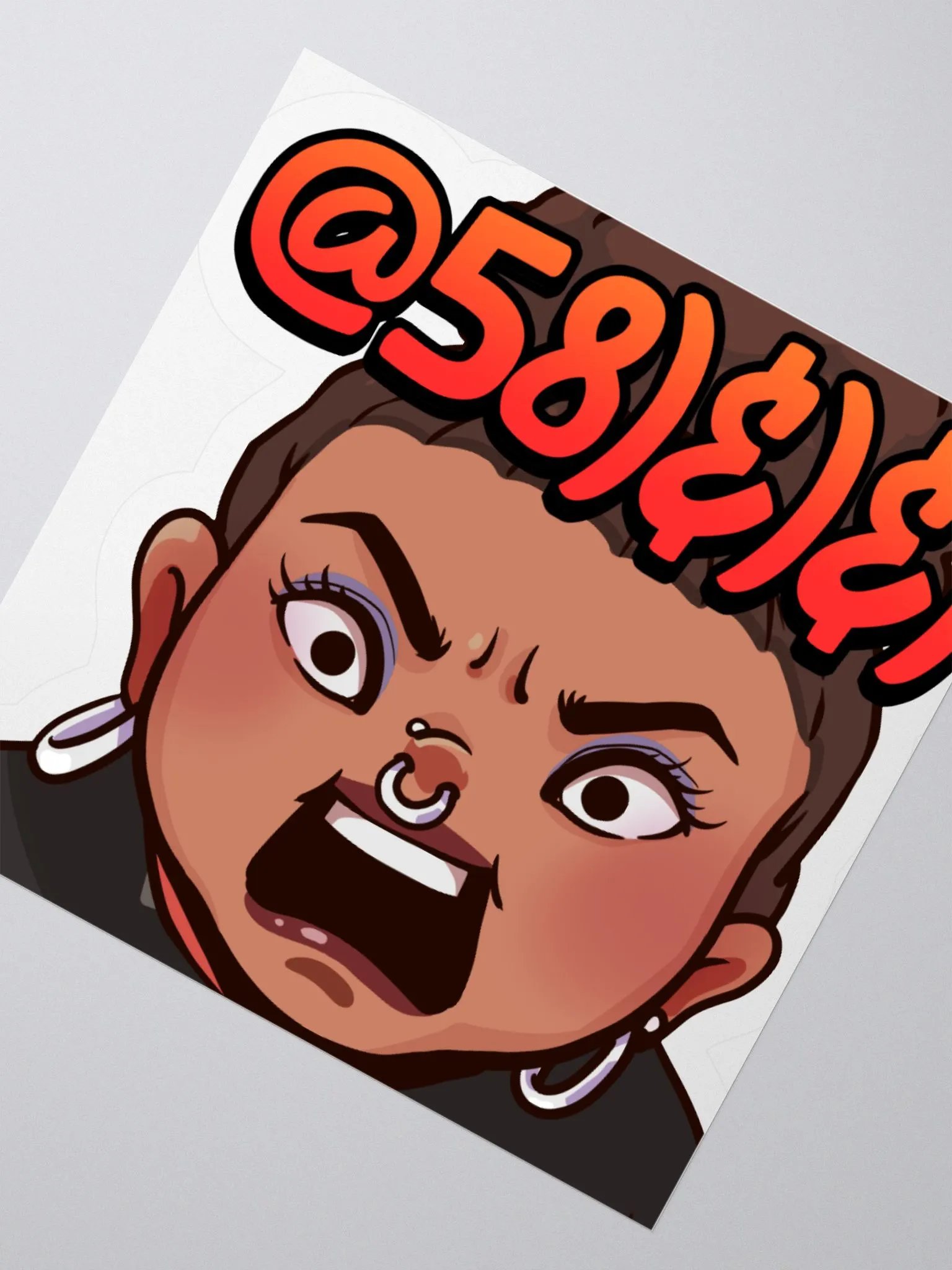 KW "She's Done" Sticker product image (2)
