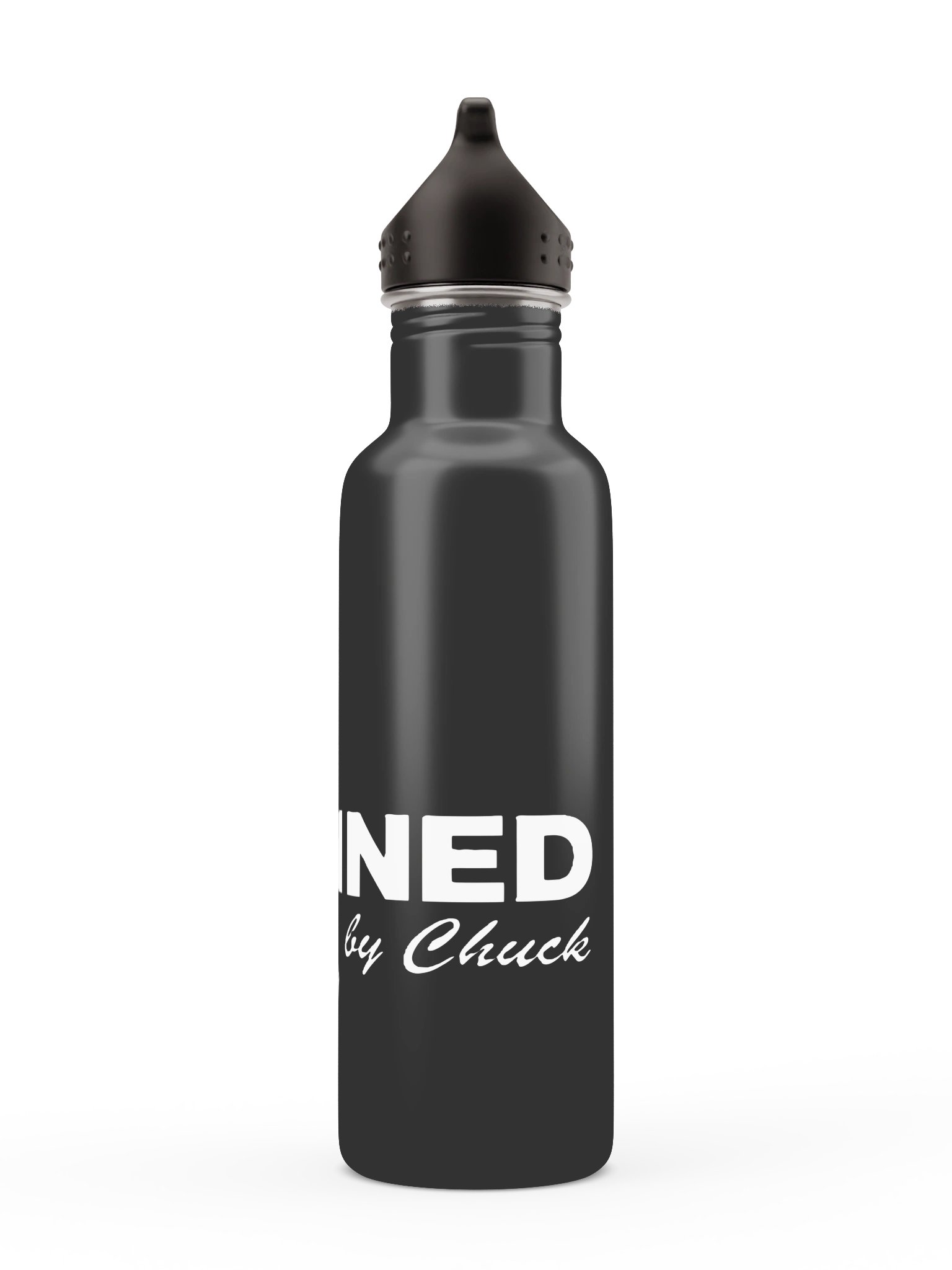 Chained by Chuck: Classic Logo Water Bottle product image (2)