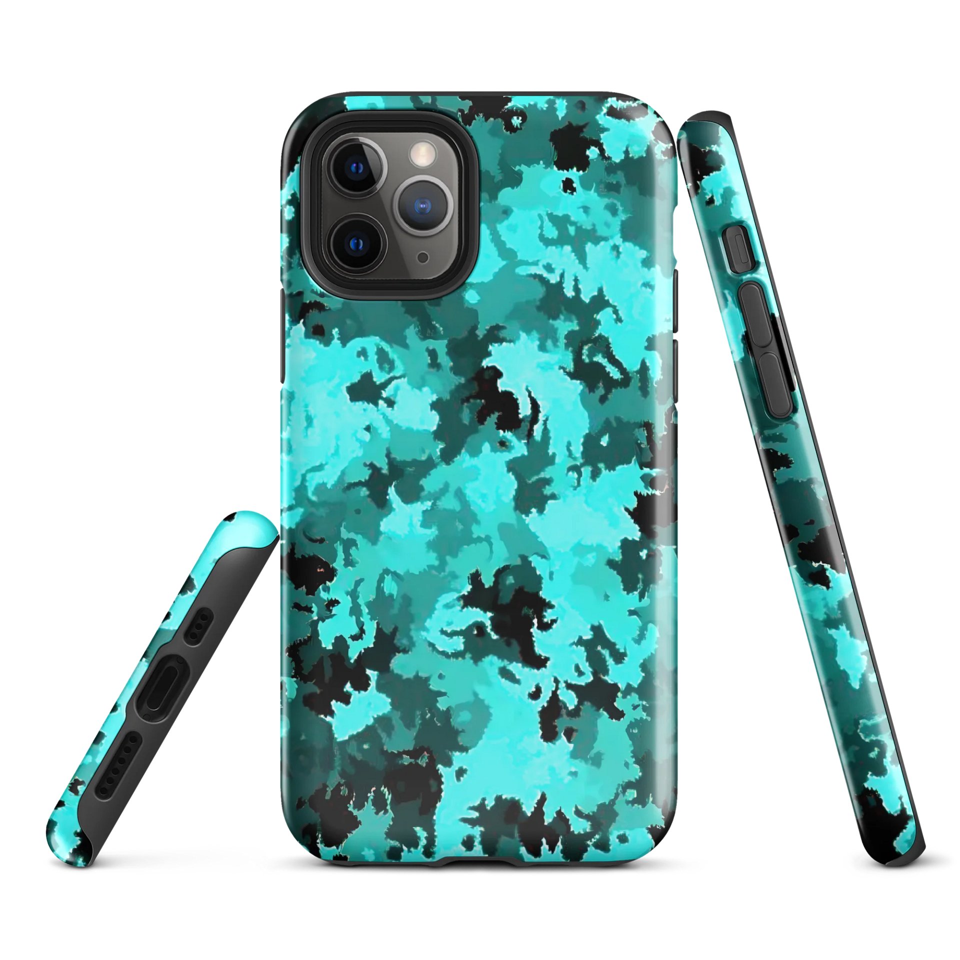 Aqua Camo Armor iPhone® Case product image (2)