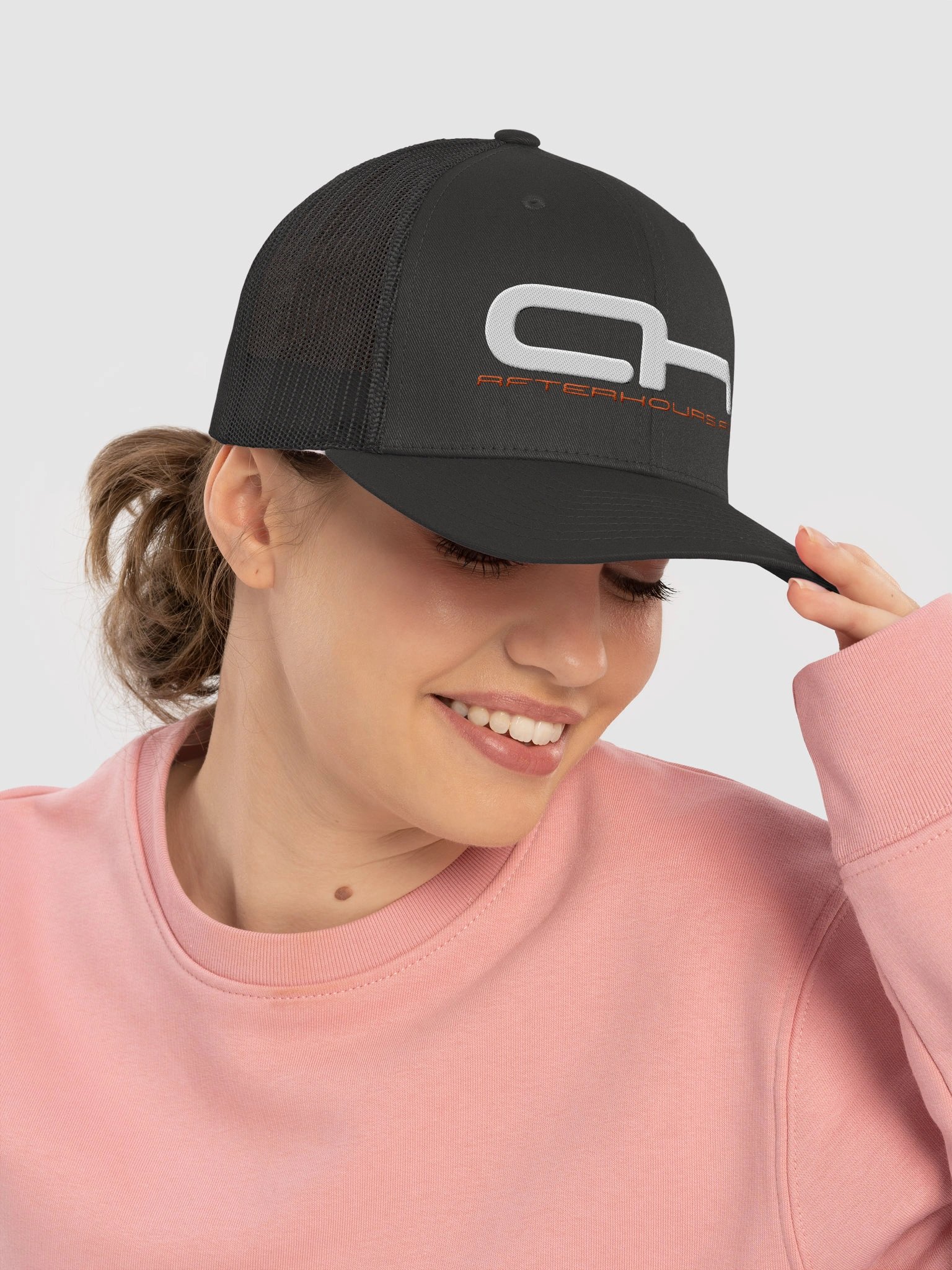 Classic Retro Trucker Hat (stitched) product image (60)