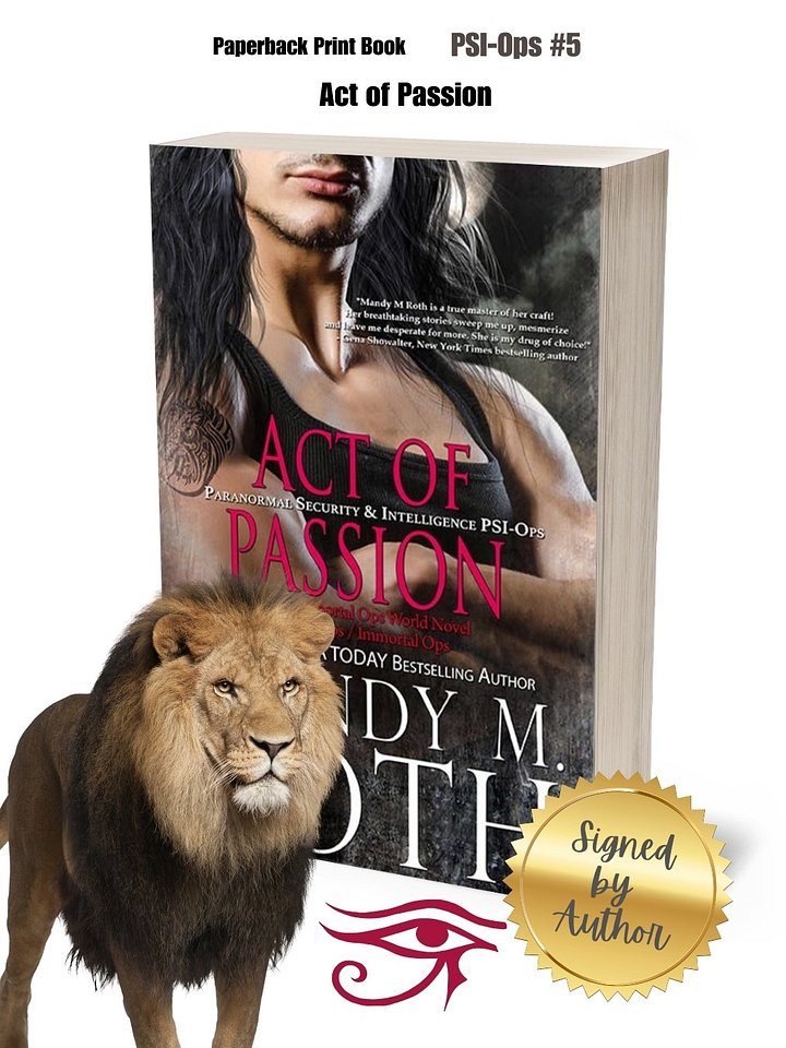 Act of Passion Signed Paperback Print Book product image (1)