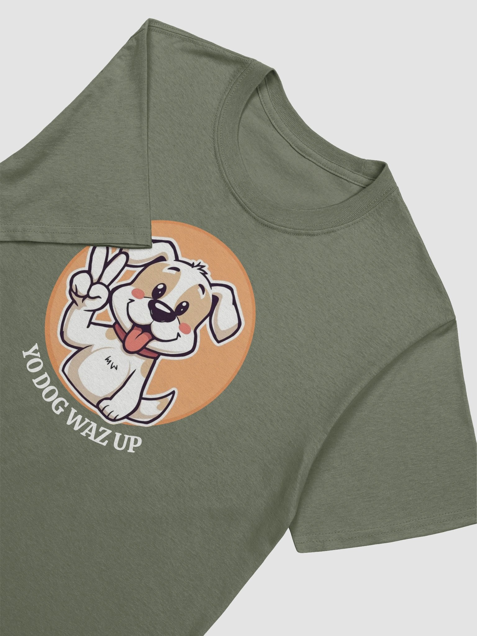 Yo Dog Waz Up Funny Animal Lovers Gift T-Shirt product image (2)
