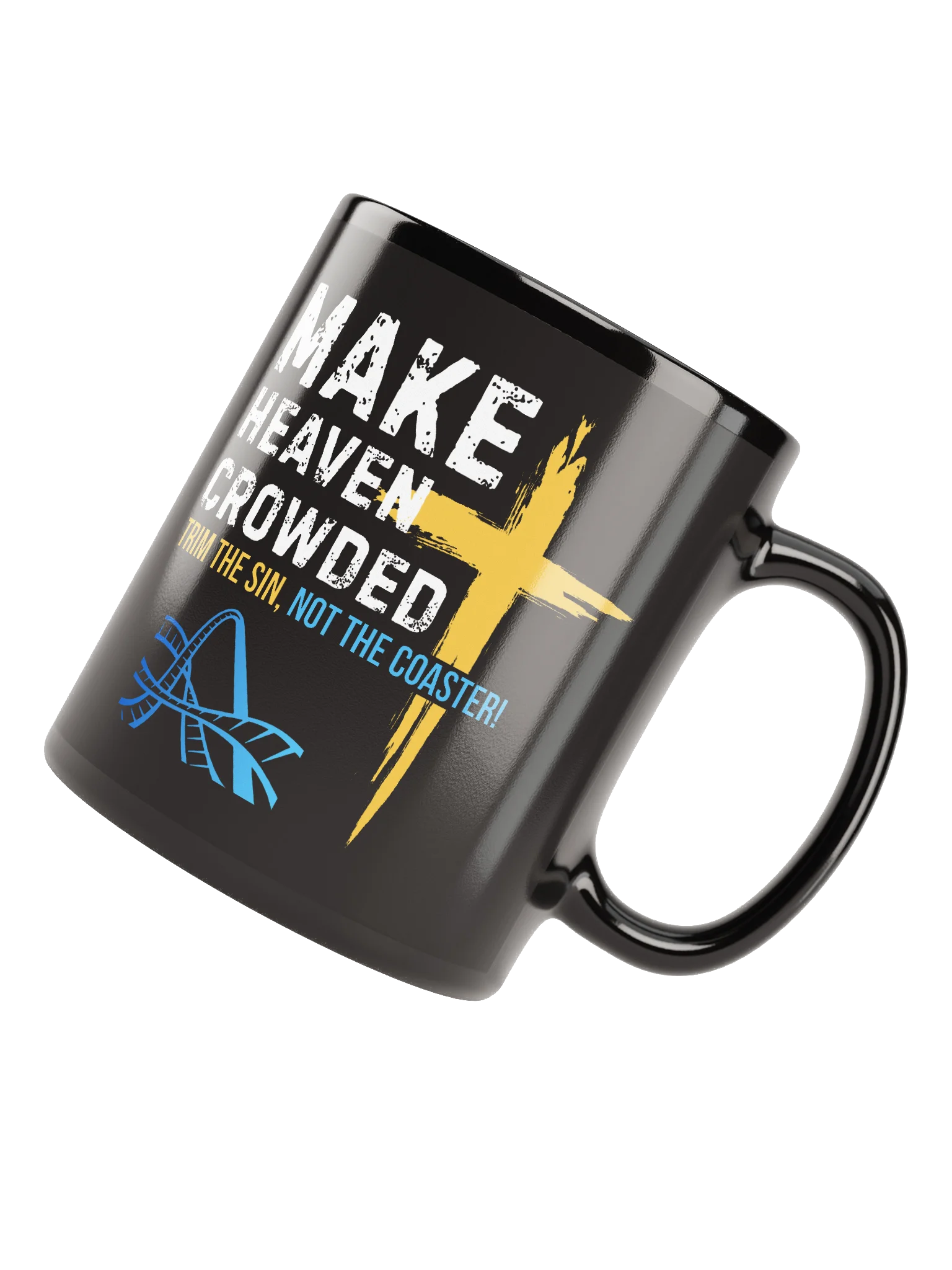 Make Heaven Crowded - Trim The Sin Mug product image (8)