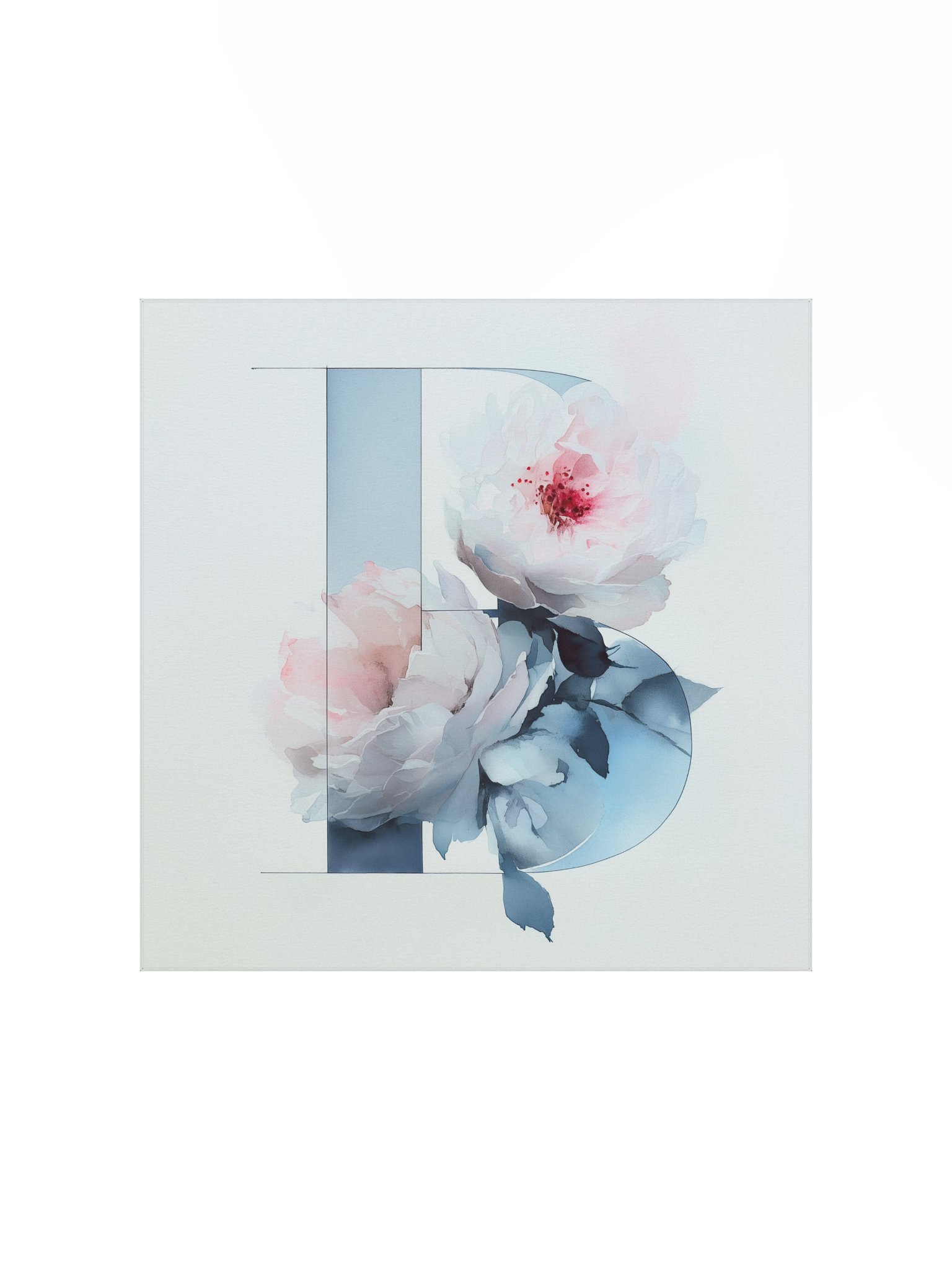 Powder Blue: Soft Layered 'B' product image (2)