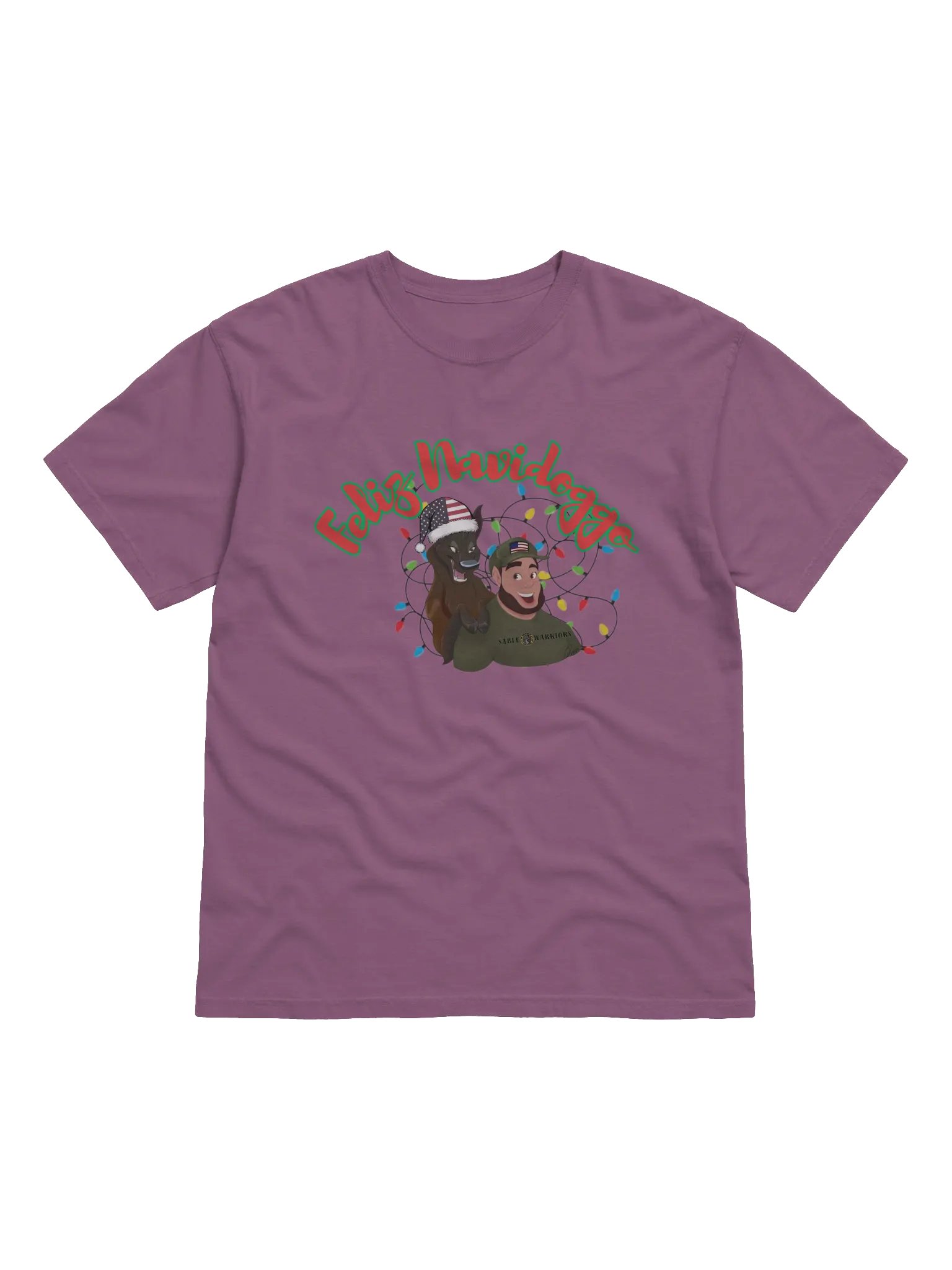 Sable Warriors Holiday Service Dog Short Sleeve: Helps Pair Veterans With A Service Dog product image (1)