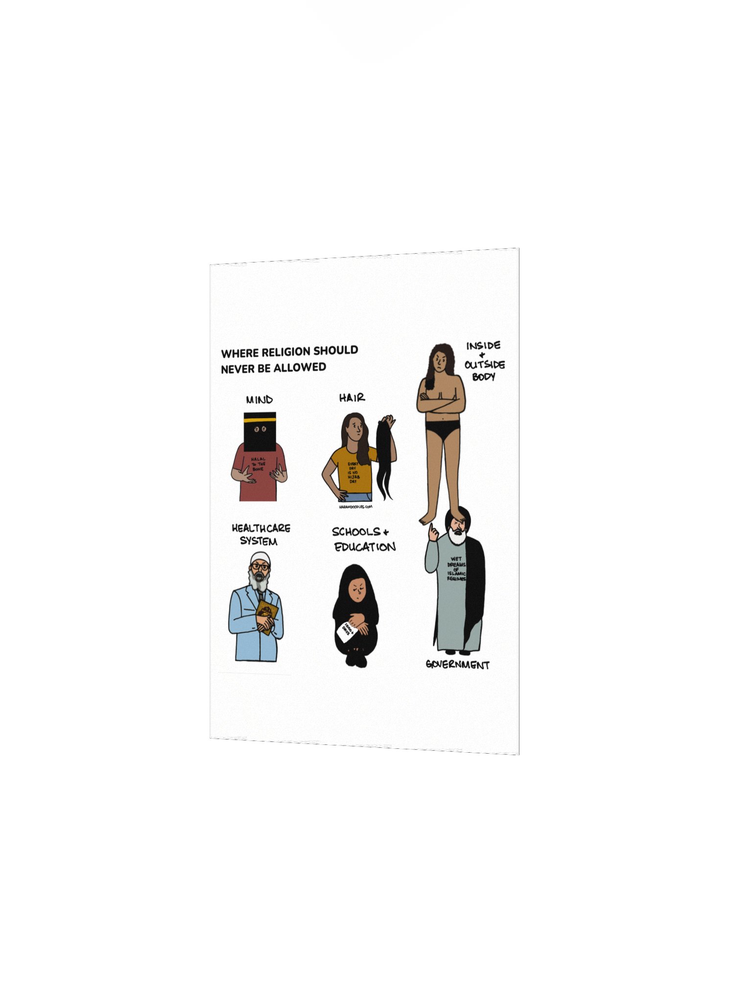 Where Religion Should Never Be Allowed Poster product image (2)