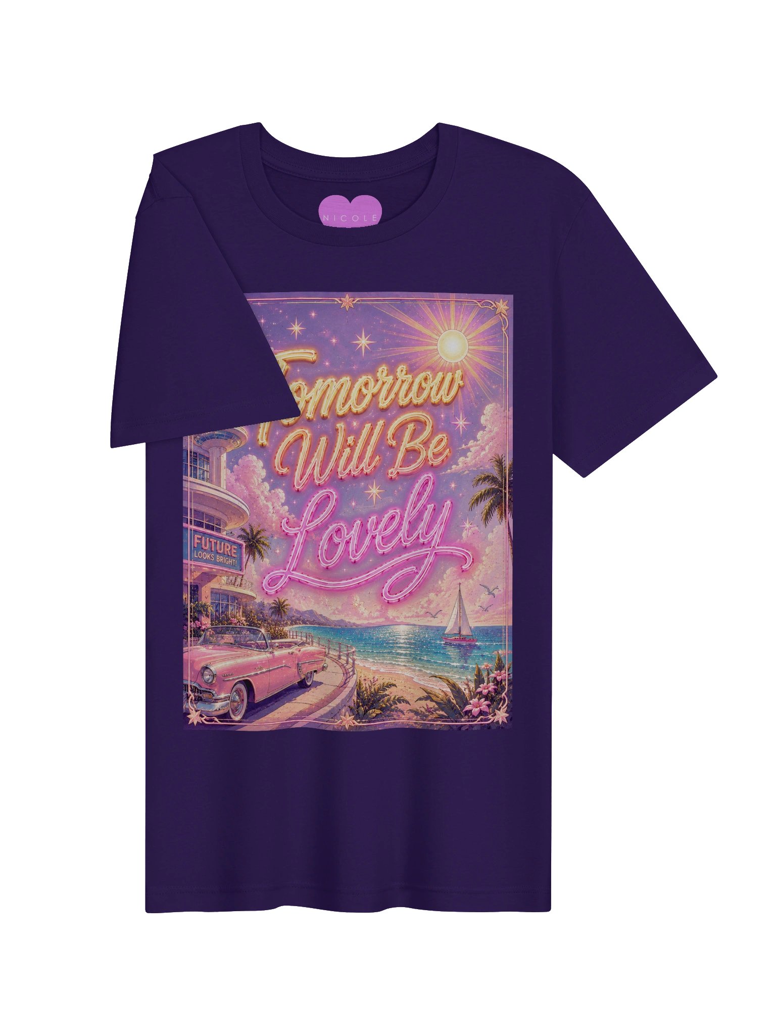 Honolulu, Hawaii Tomorrow Will Be Lovely T-Shirt product image (3)